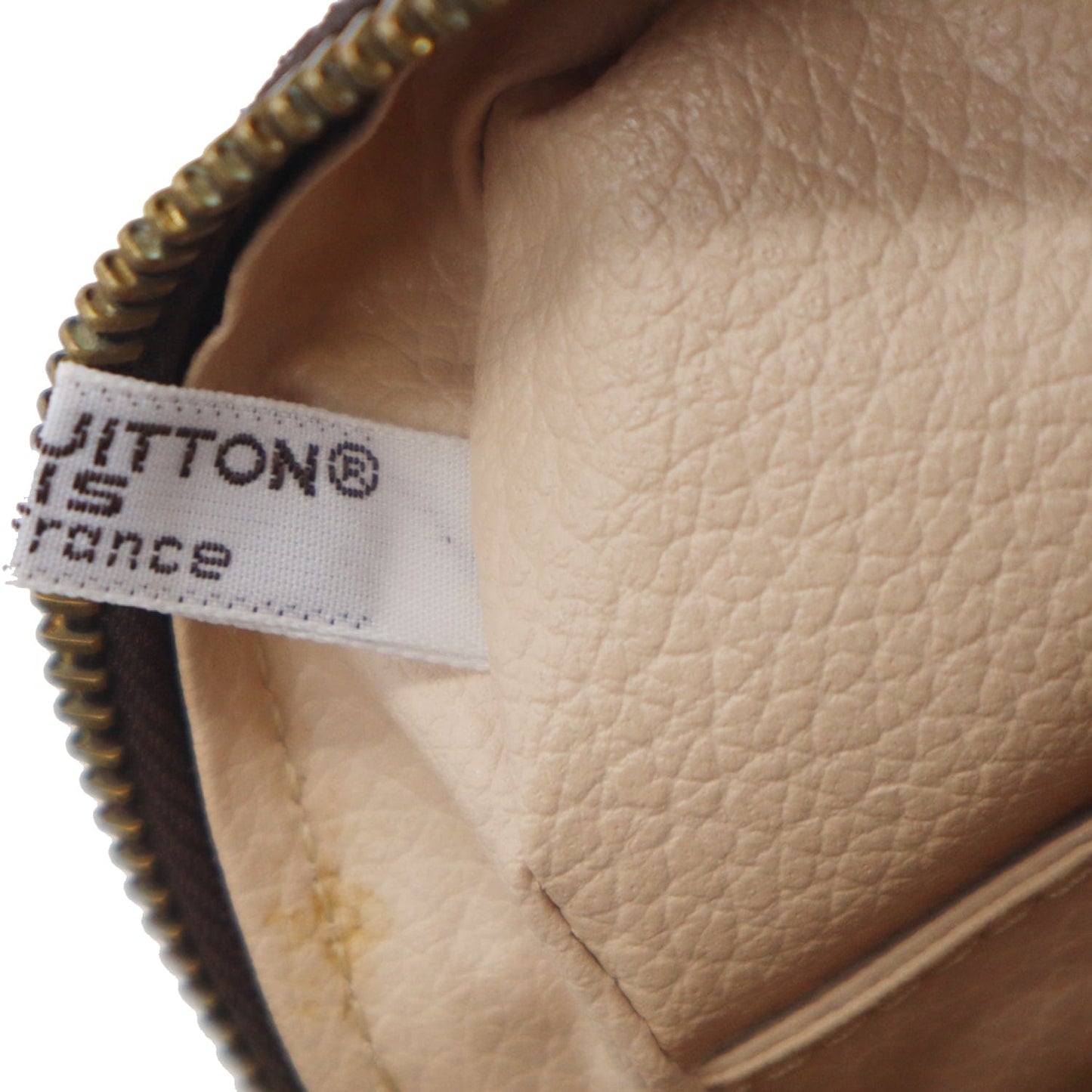 LOUIS VUITTON Trousse Toiletry Monogram Canvas Cosmetic Bag Brown