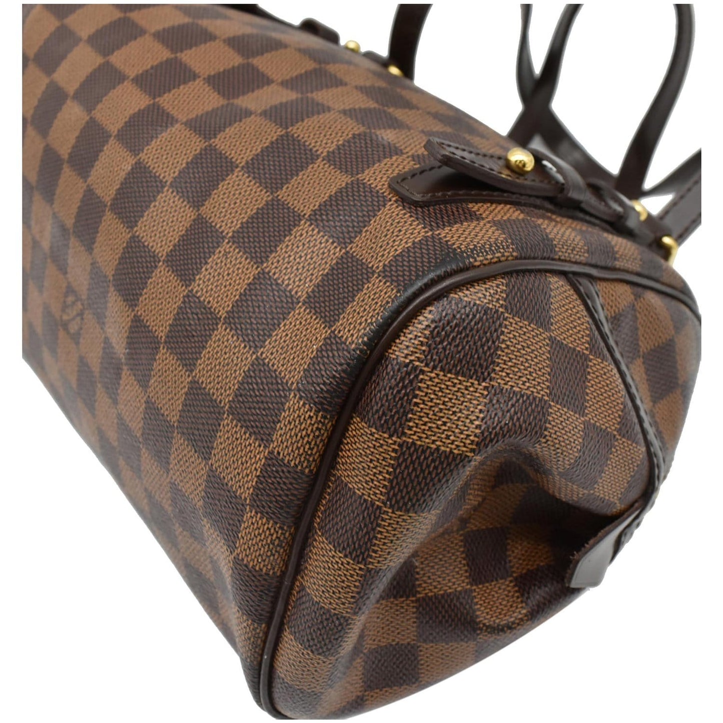 LOUIS VUITTON Rivington PM Damier Ebene Shoulder Bag Brown - Hot Deals