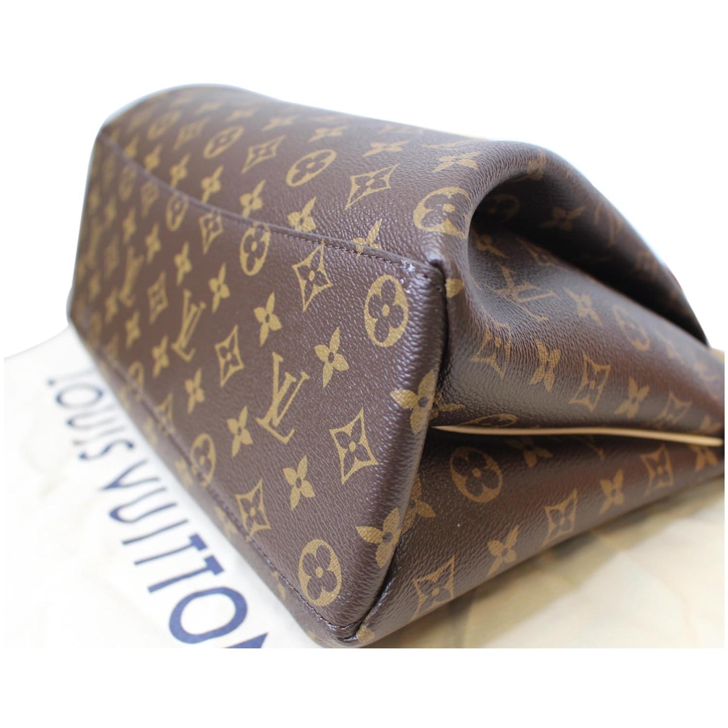 LOUIS VUITTON Rivoli MM Monogram Canvas 2WAY Shoulder Bag Brown