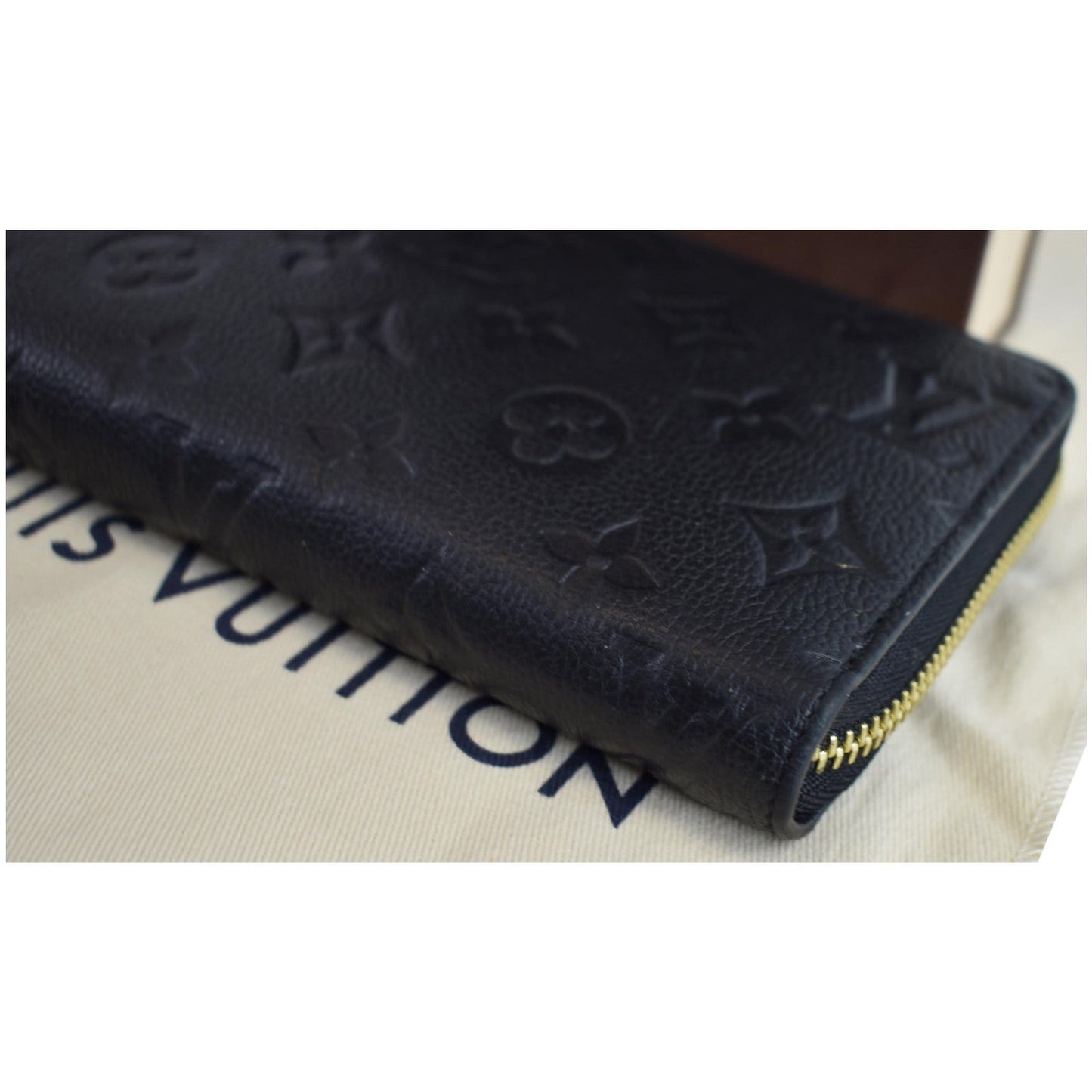 LOUIS VUITTON Empreinte Portefeuille Secret Wallet Black