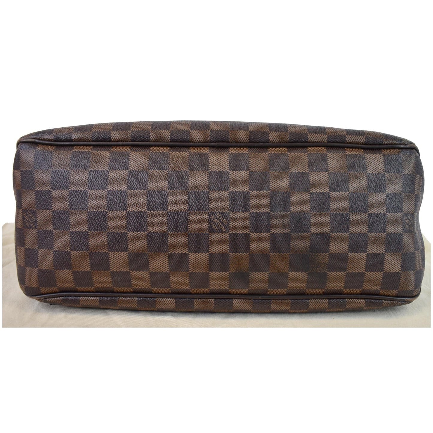 LOUIS VUITTON Delightful MM NM Damier Ebene Hobo Bag Brown