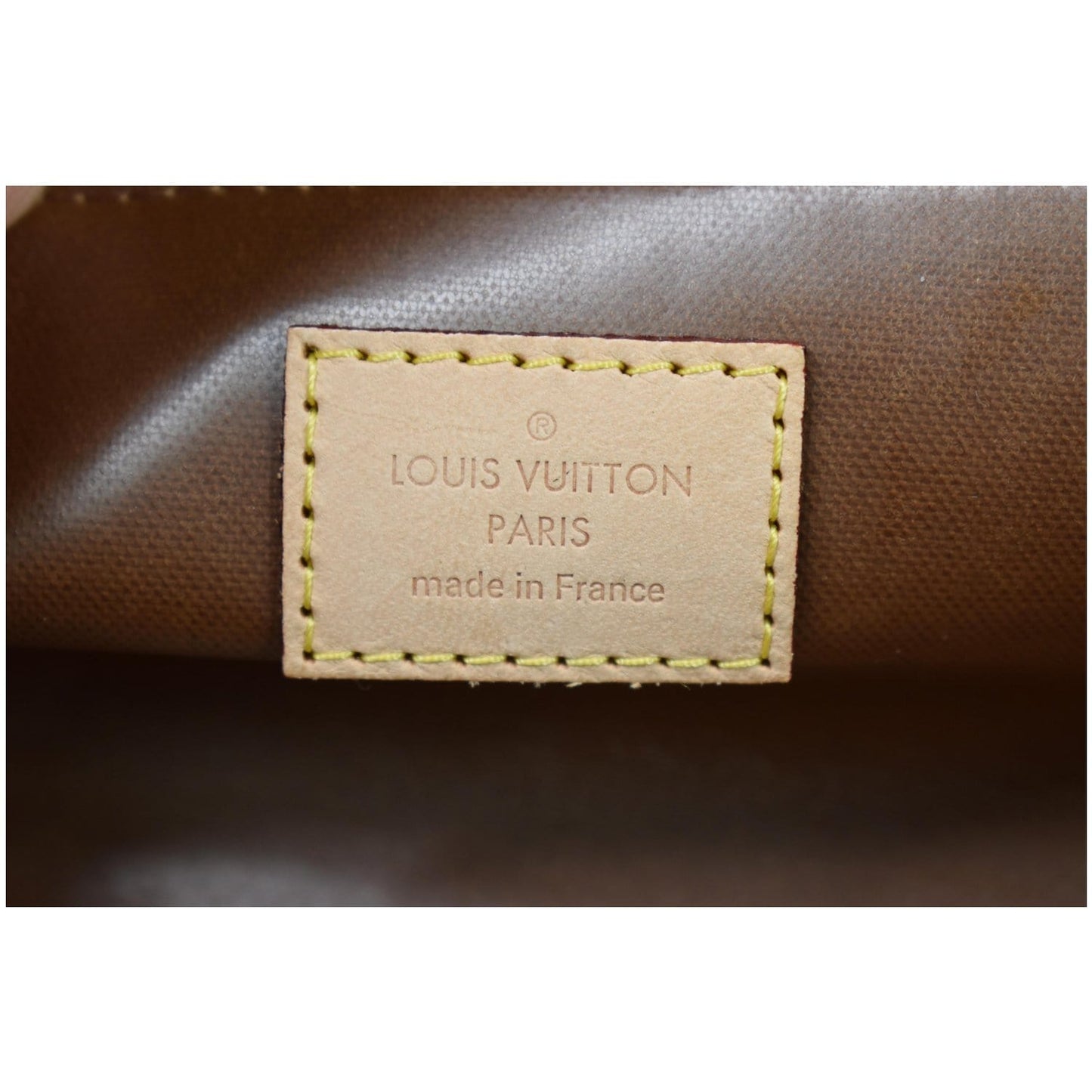 LOUIS VUITTON Monogram Canvas King Size Toiletry Bag Brown