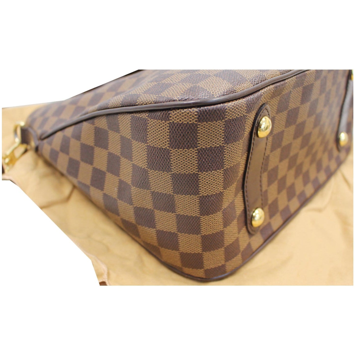 LOUIS VUITTON Cabas Rosebery Damier Ebene Shoulder Bag Brown - 25% OFF