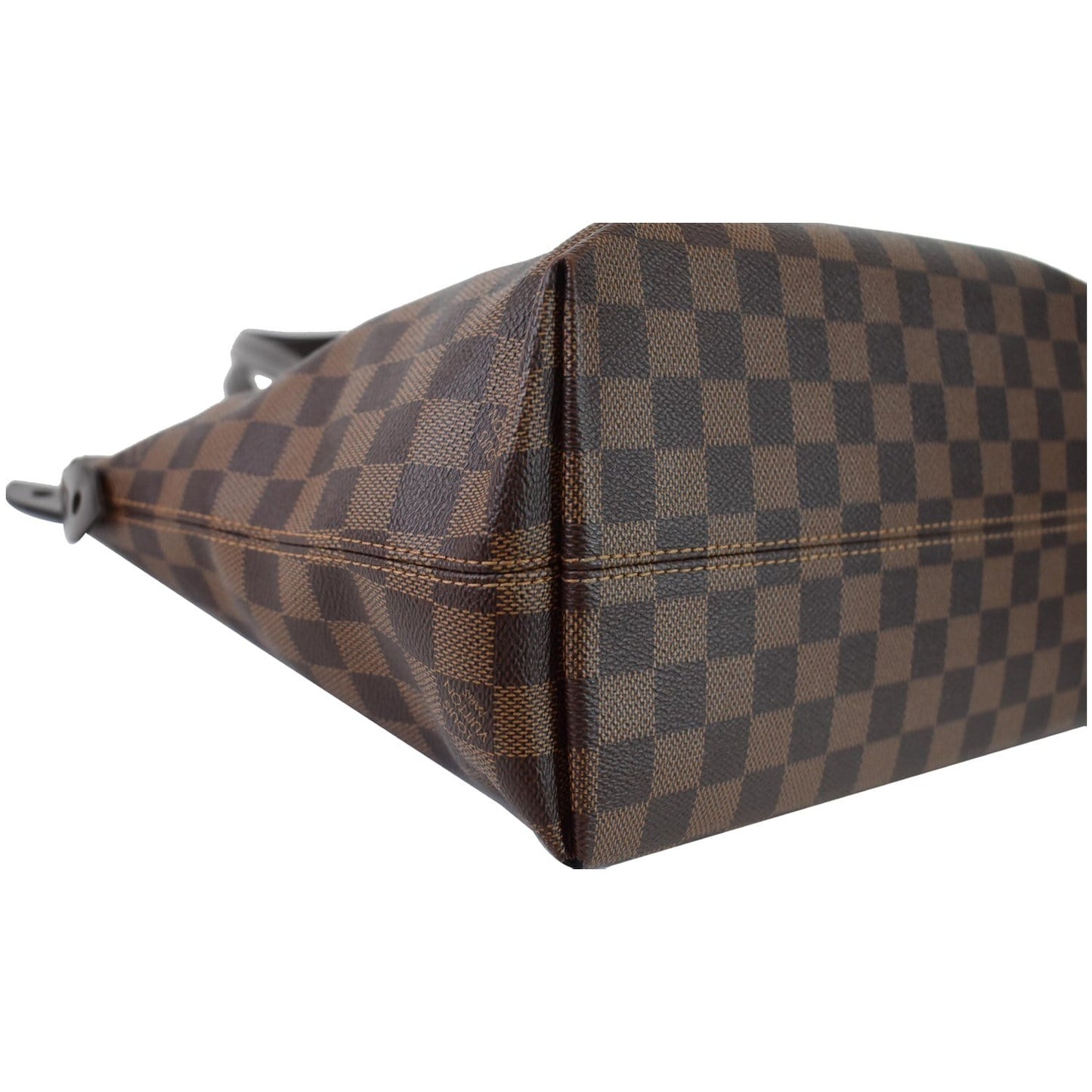 LOUIS VUITTON Iena PM Damier Ebene Shoulder Bag Brown