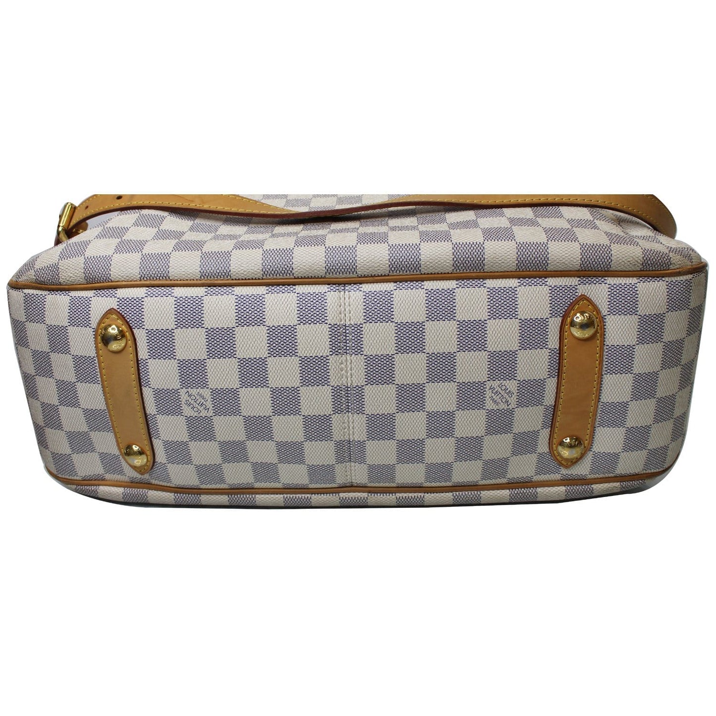 LOUIS VUITTON Siracusa GM Damier Azur Shoulder Handbag White - 15% OFF