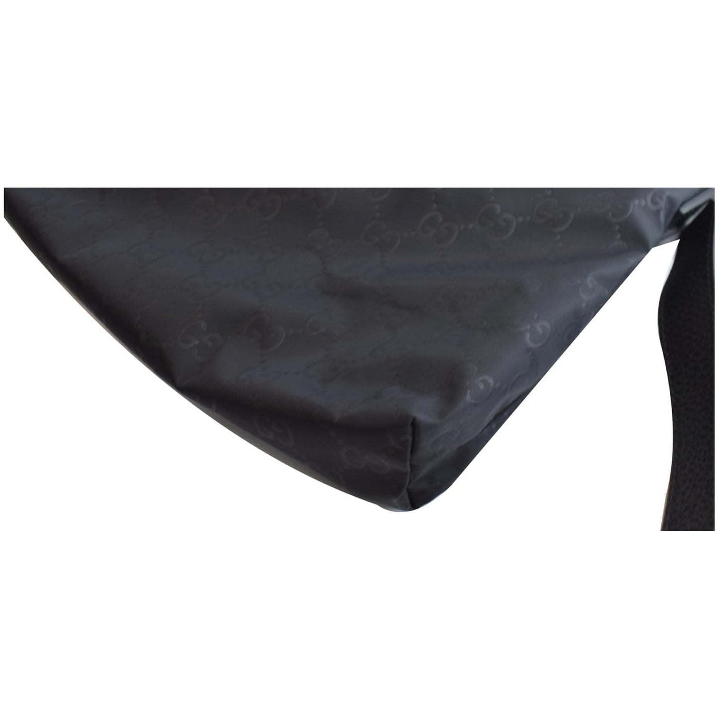 GUCCI GG Monogram Nylon Small Messenger Bag Black 510342