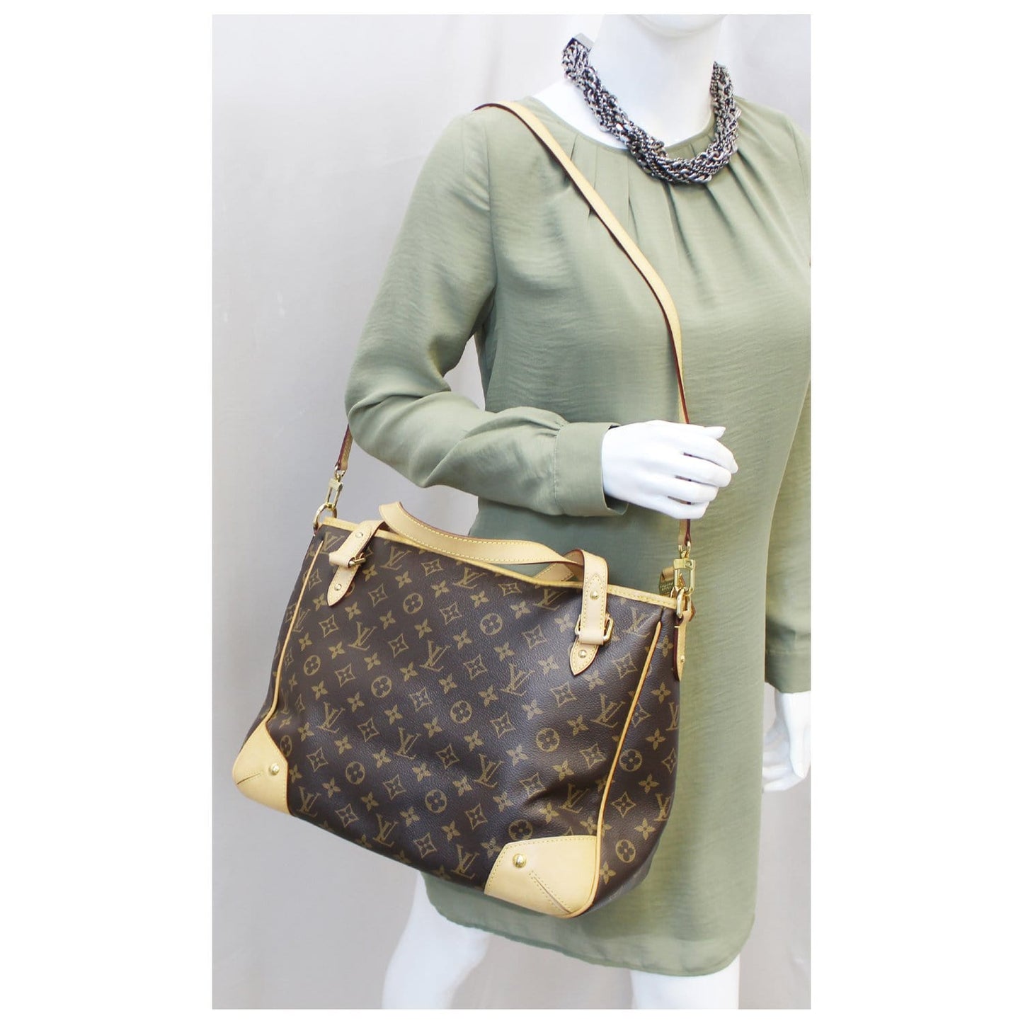 LOUIS VUITTON Estrela MM Monogram Canvas Shoulder Bag