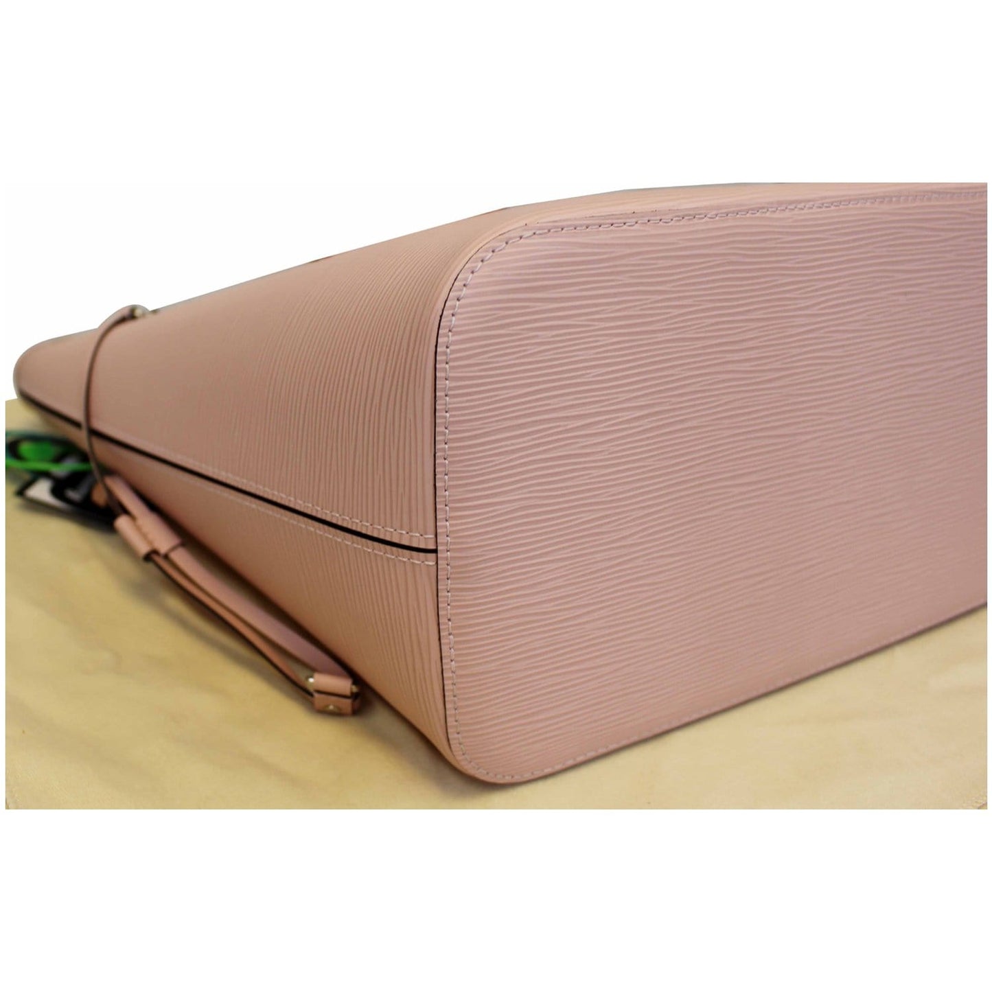 LOUIS VUITTON Neverfull MM Epi Leather Tote Shoulder Bag Rose Ballerine