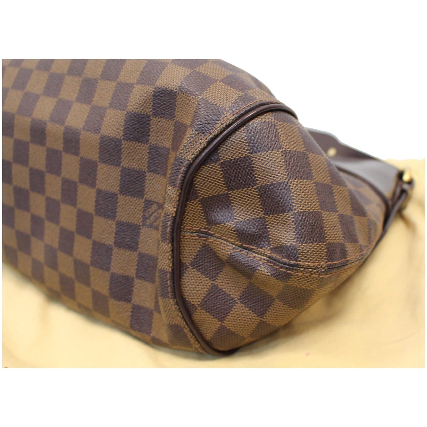 LOUIS VUITTON Sistina MM Damier Ebene Shoulder Bag Brown - 20% OFF