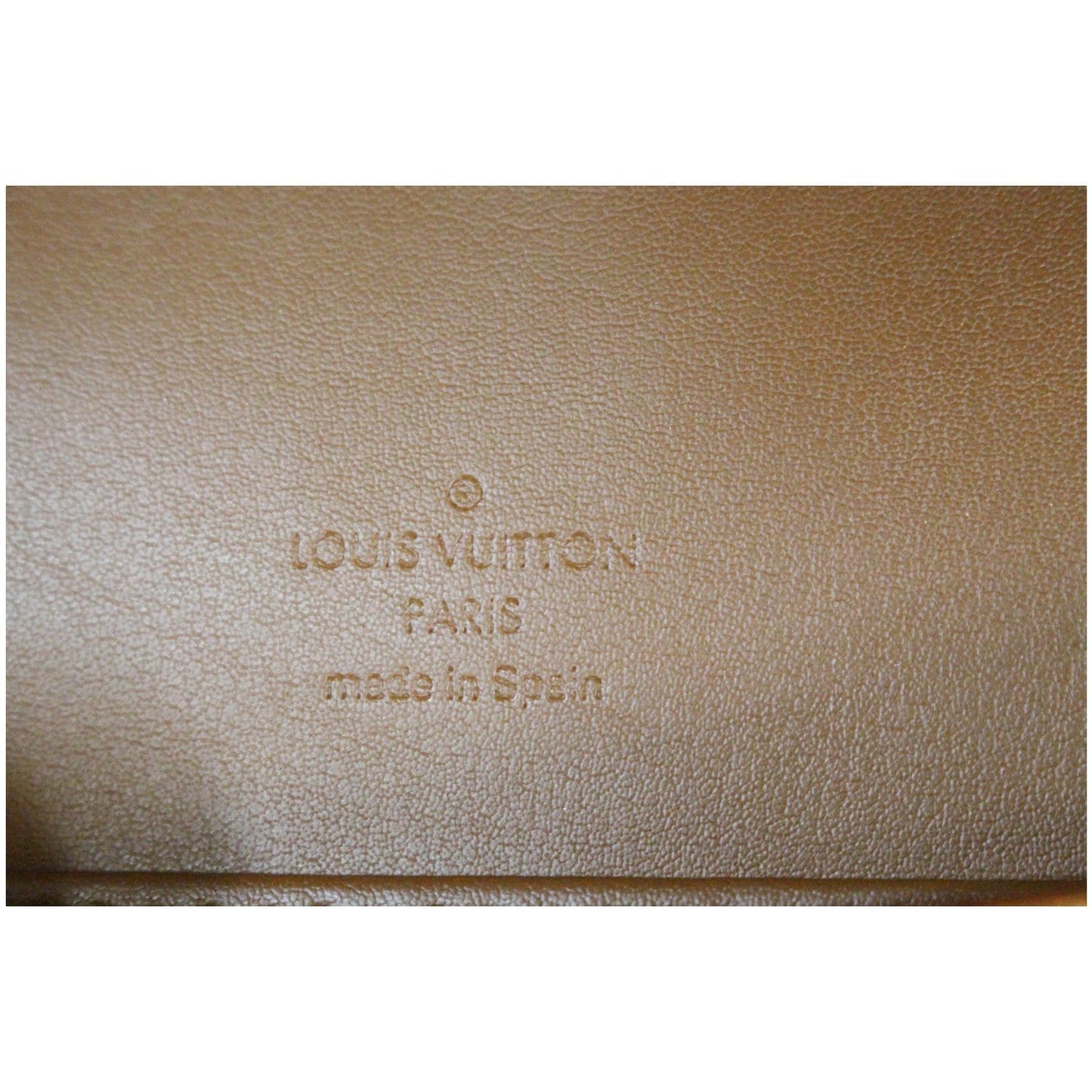 LOUIS VUITTON Thompson Street Monogram Vernis Shoulder Bag Bronze