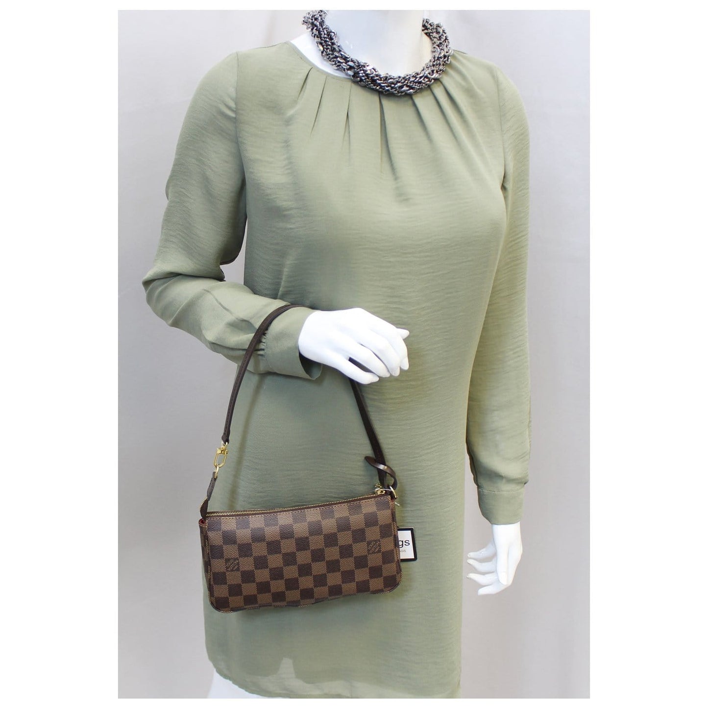 LOUIS VUITTON Damier Ebene Pochette Accessoires Pouch