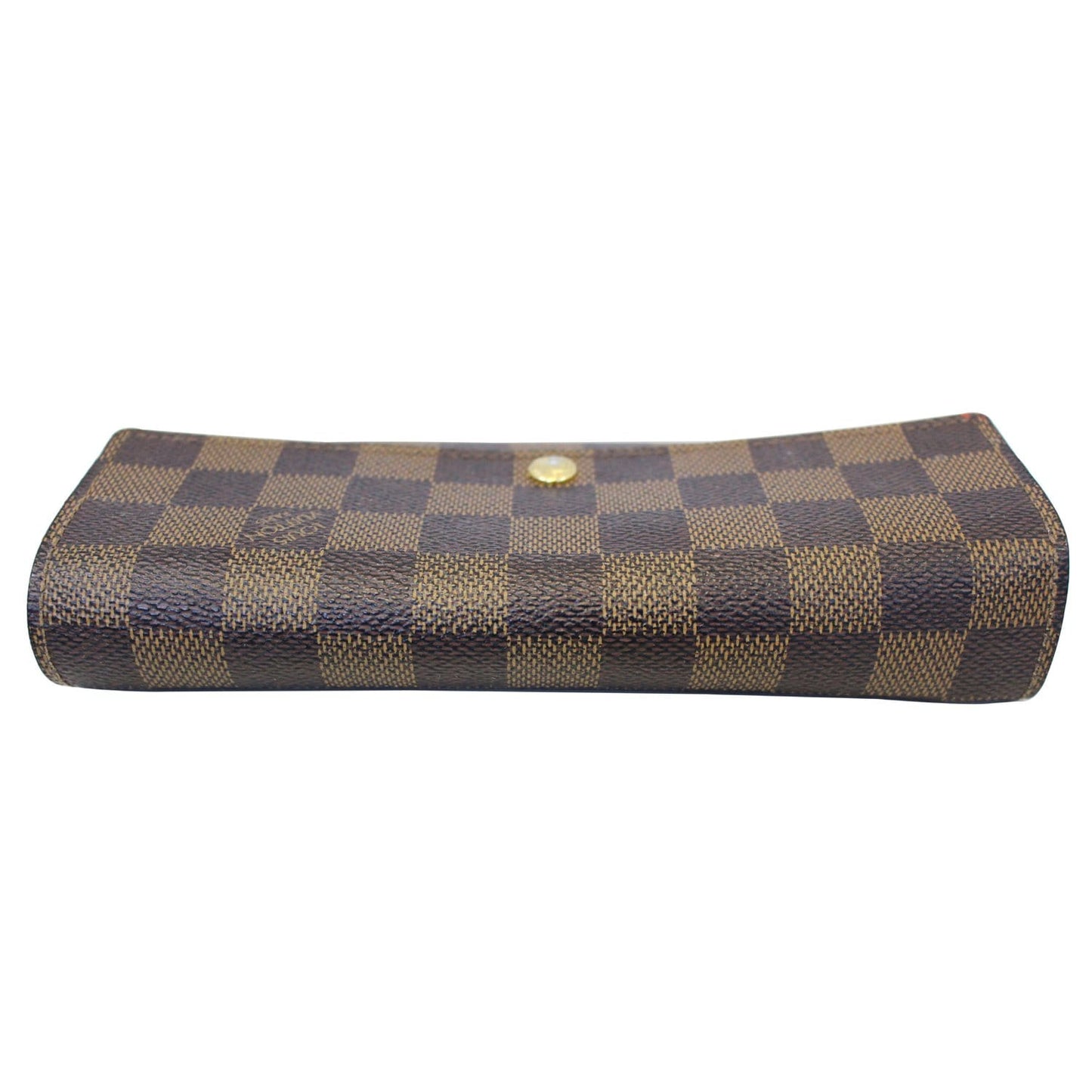 LOUIS VUITTON Damier Ebene Brown Sarah Wallet