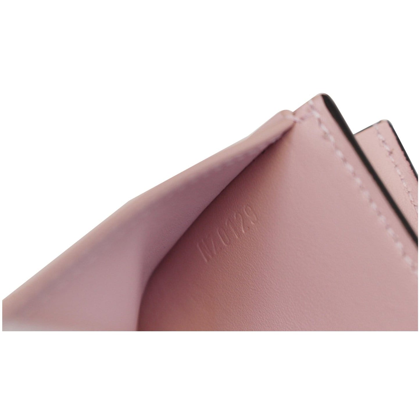 LOUIS VUITTON Cherrywood Compact Wallet Rose Ballerine