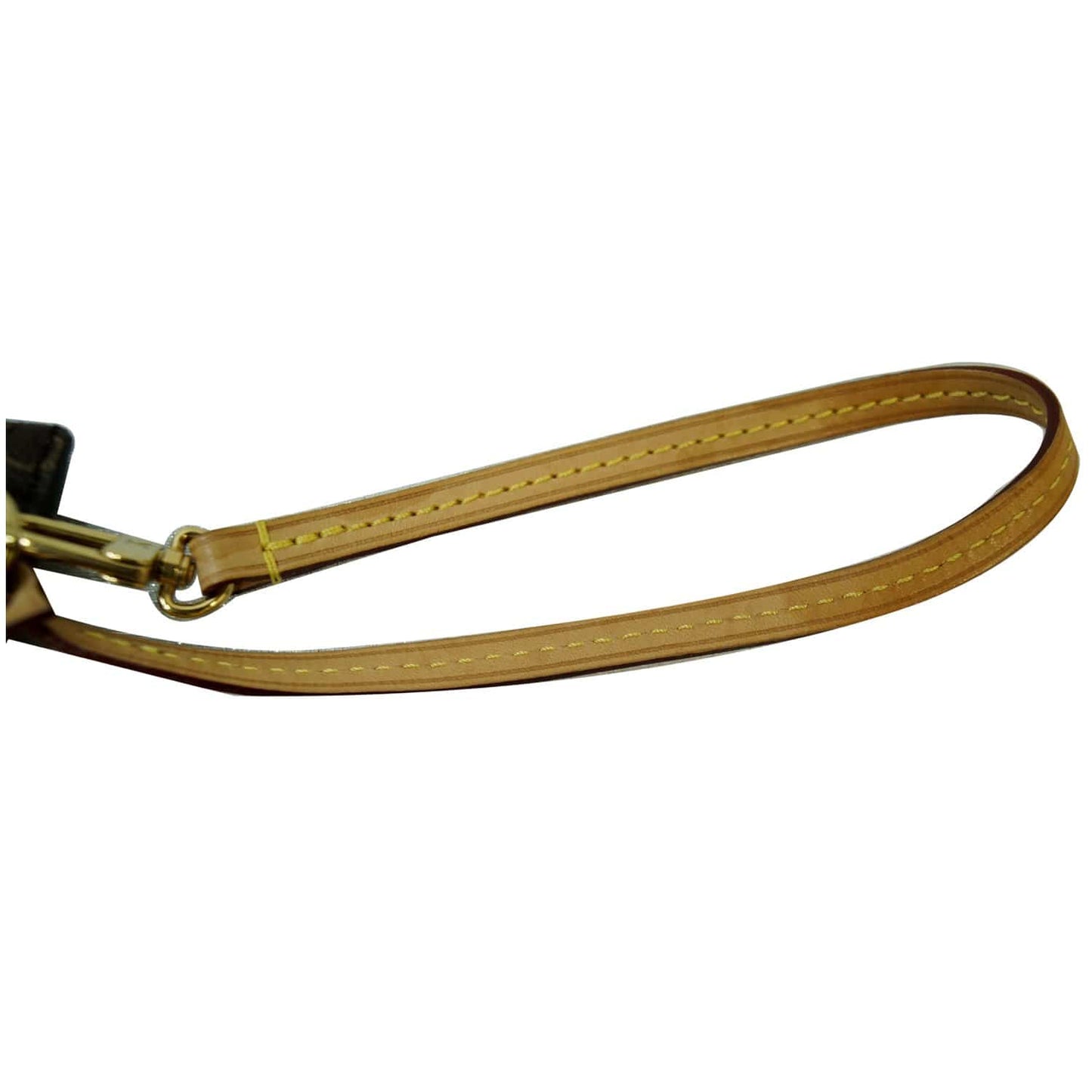 LOUIS VUITTON Pochette Wristlet Pouch Monogram Canvas Neverfull MM Brown