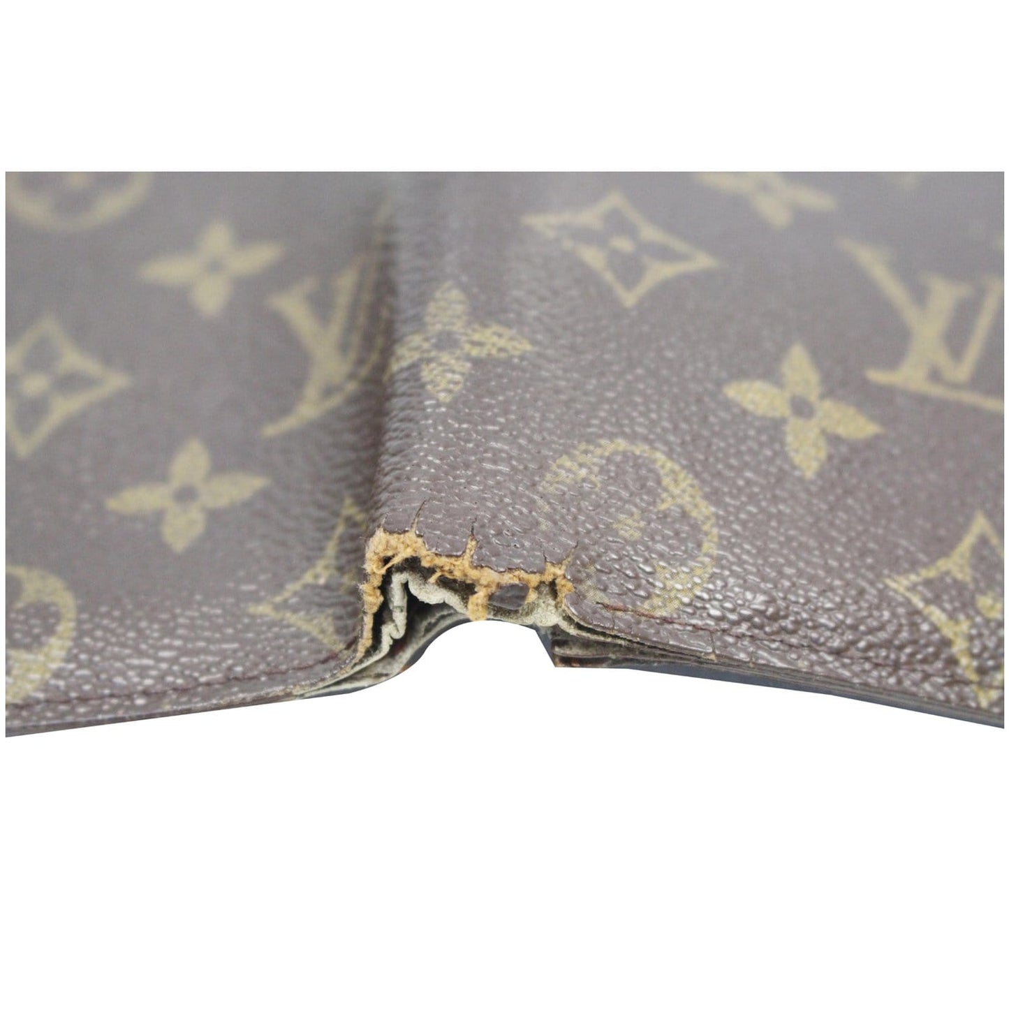 LOUIS VUITTON Multiple Monogram Canvas Wallet Brown