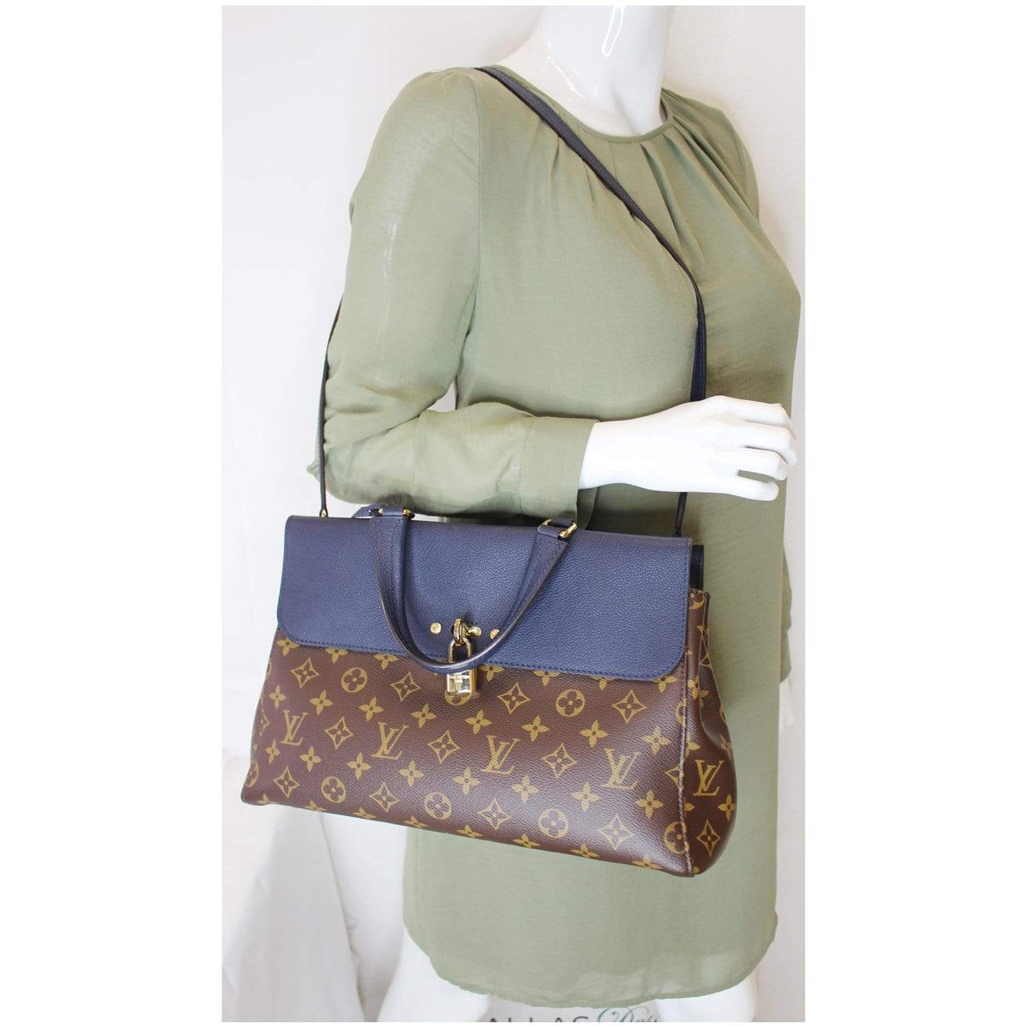 LOUIS VUITTON Venus Monogram Canvas 2way Shoulder Handbag Brown - 25% OFF