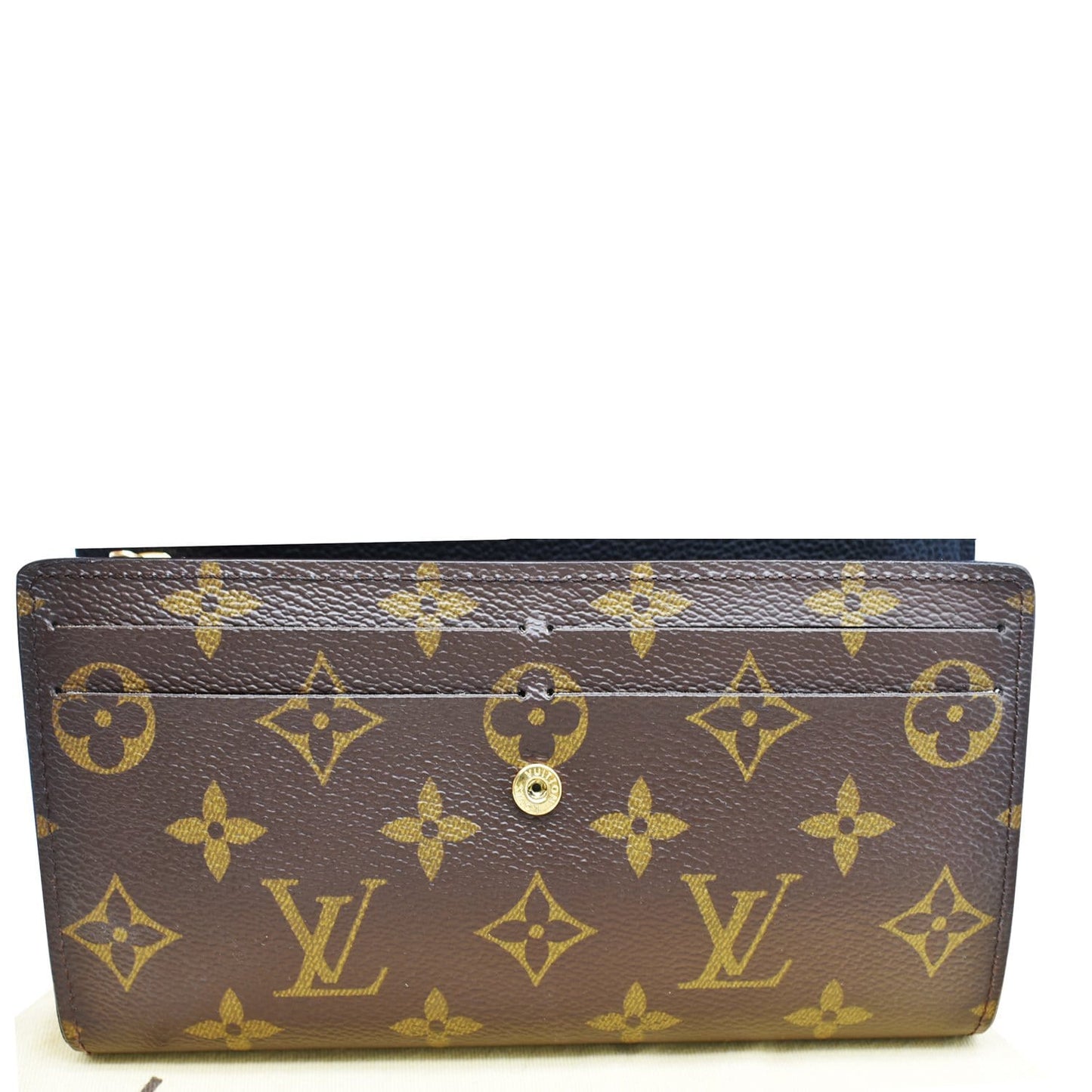 LOUIS VUITTON Venus Monogram Canvas Wallet Brown