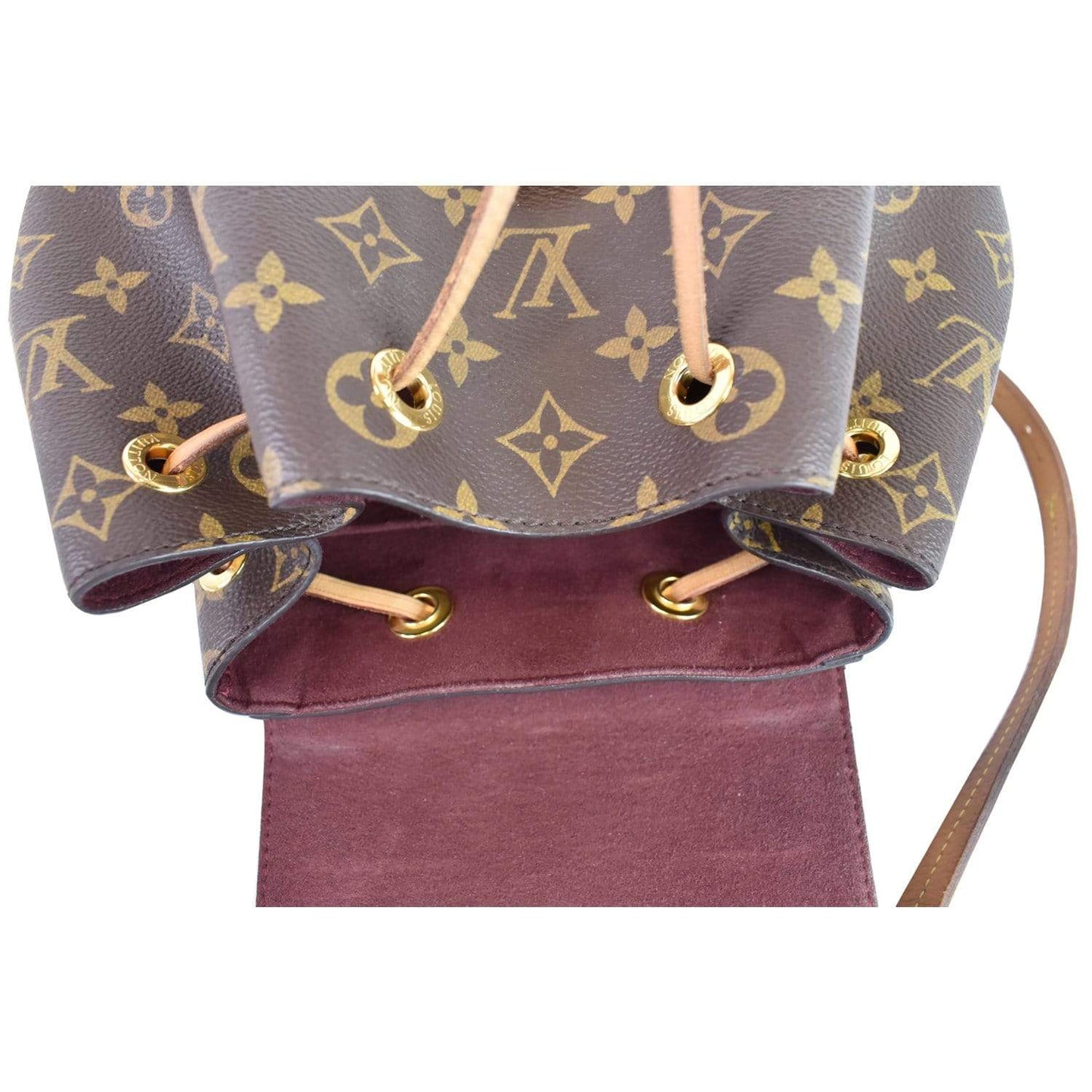 LOUIS VUITTON Montsouris NM Monogram Canvas Backpack Bag Brown - 15% OFF