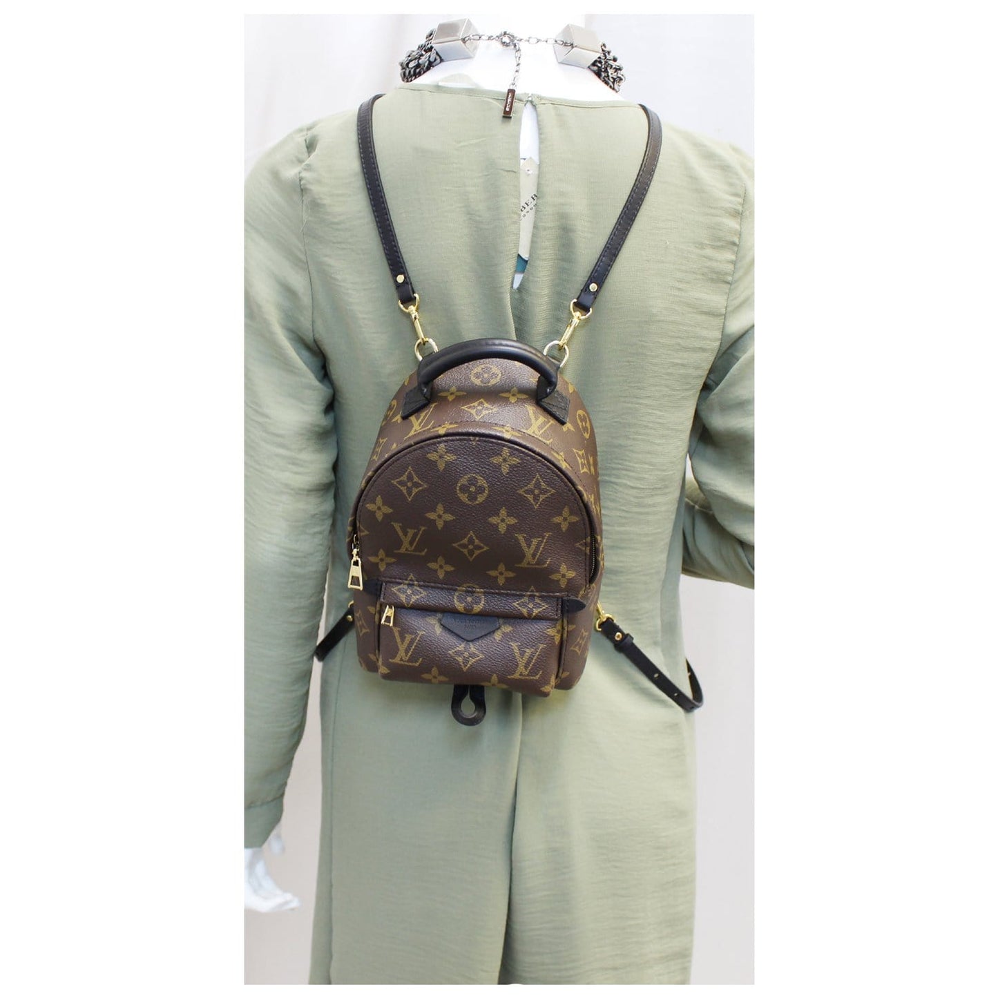 LOUIS VUITTON Palm Springs Mini Monogram Canvas Backpack