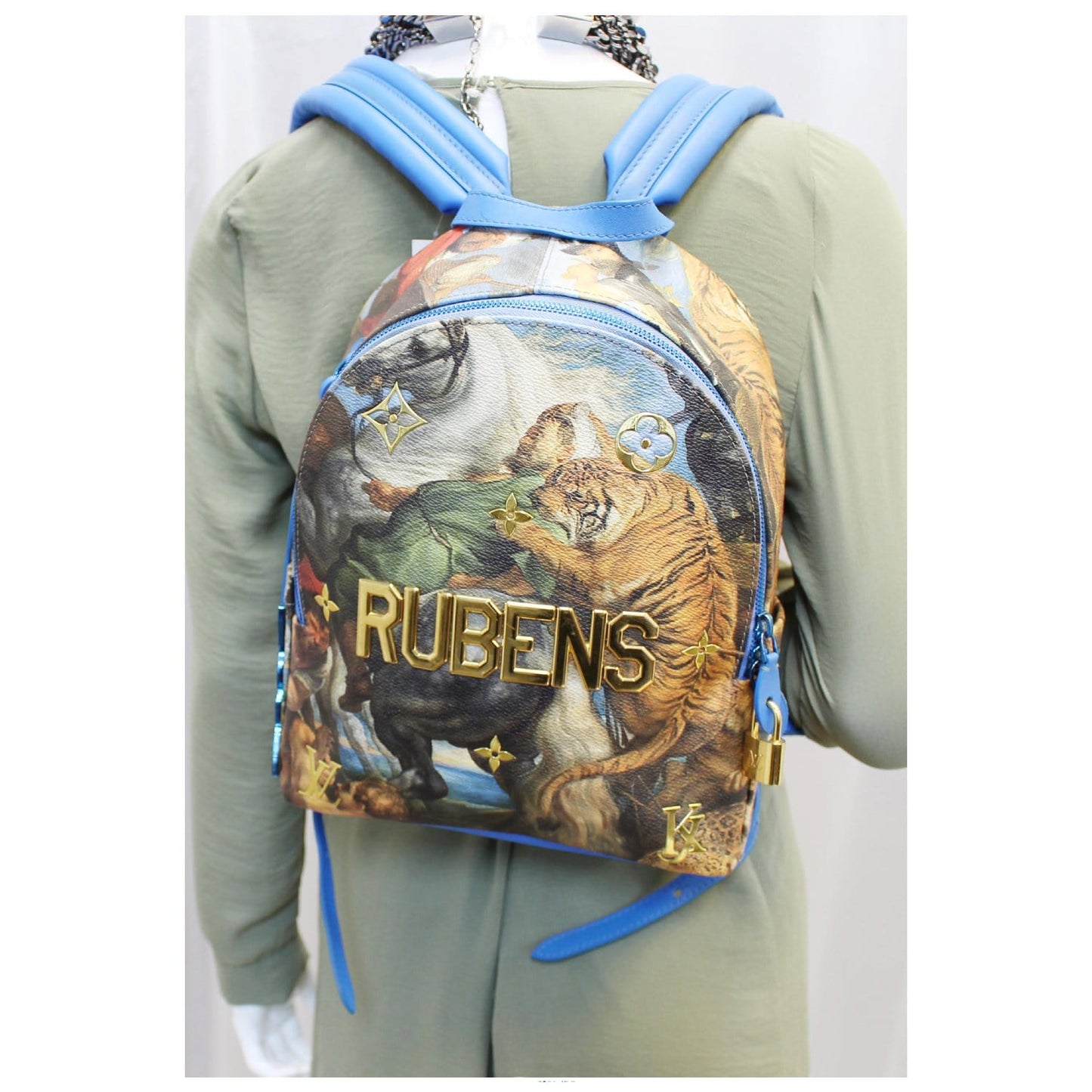 Louis Vuitton Masters Jeff Koons Rubens Palm Springs Backpack Bag - 25% OFF