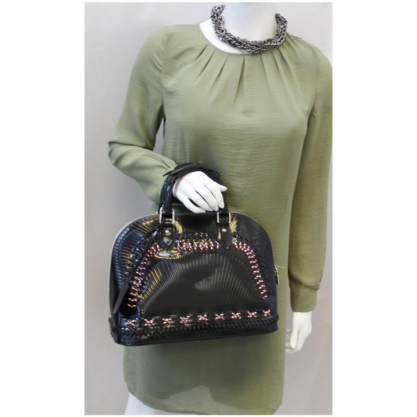 Louis Vuitton Alma PM Samourai Epi Leather Satchel Bag - 25% OFF
