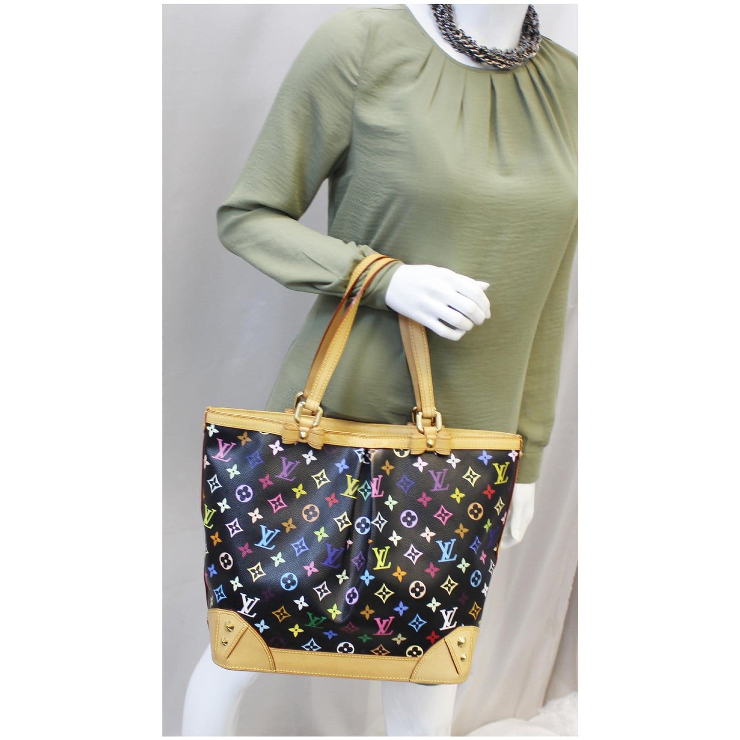 LOUIS VUITTON Sharleen MM Monogram Multicolor Shoulder Bag