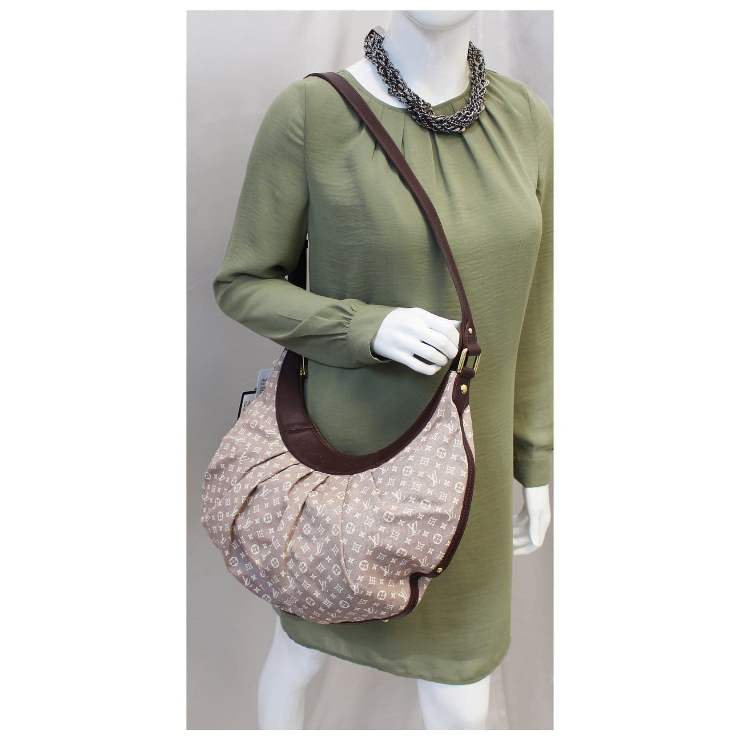LOUIS VUITTON Rhapsody MM Monogram Mini Lin Shoulder Bag