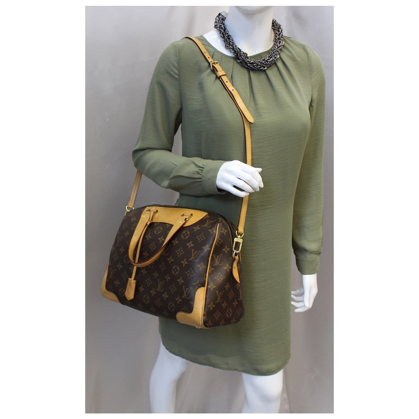 LOUIS VUITTON Retiro NM Monogram Canvas 2Way Shoulder Bag