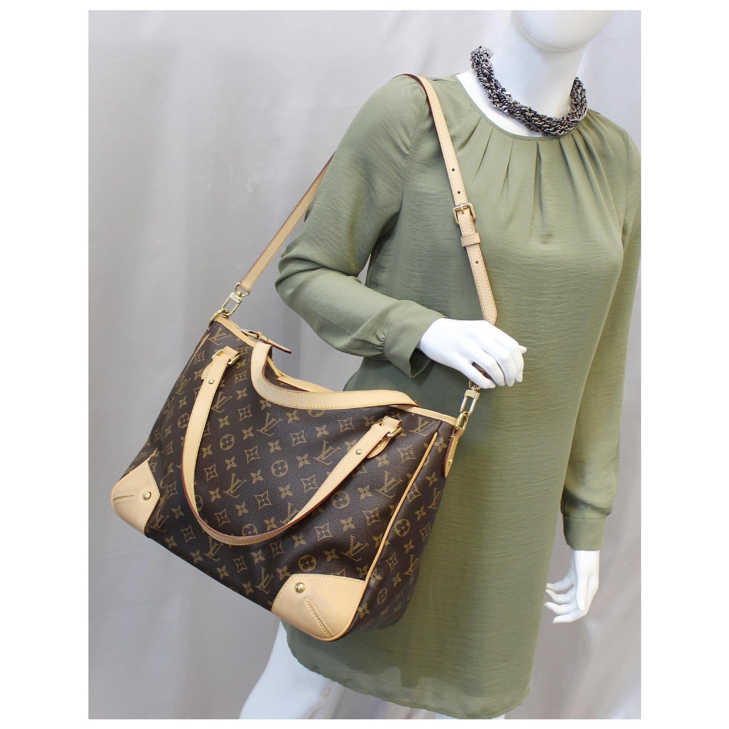 LOUIS VUITTON Estrela MM Monogram Canvas Shoulder Bag