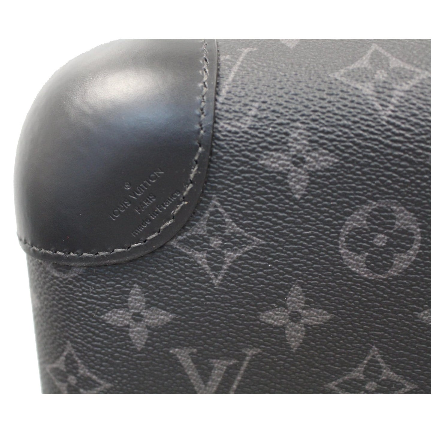 Louis Vuitton Horizon 70 Monogram Eclipse Canvas Rolling Suitcase Black