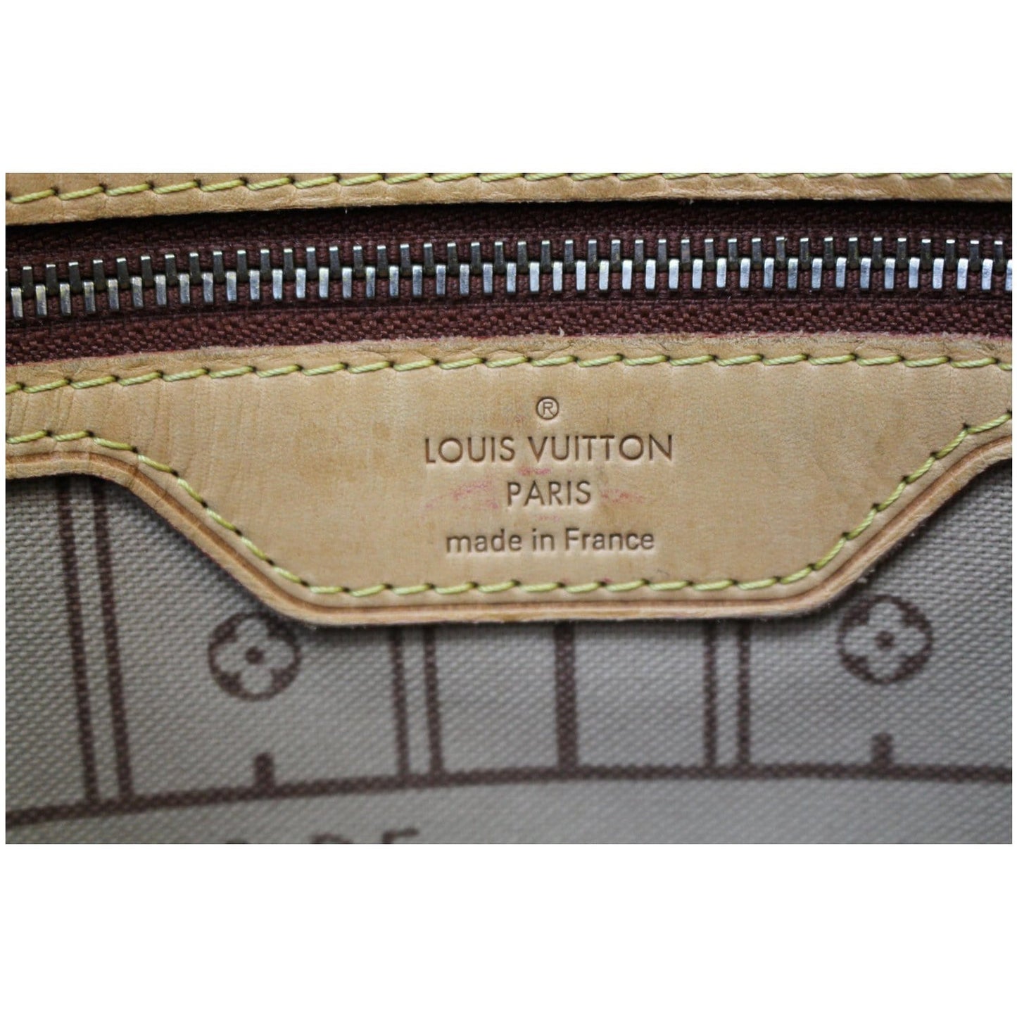 LOUIS VUITTON Neverfull GM Monogram Canvas Tote Shoulder Bag Brown