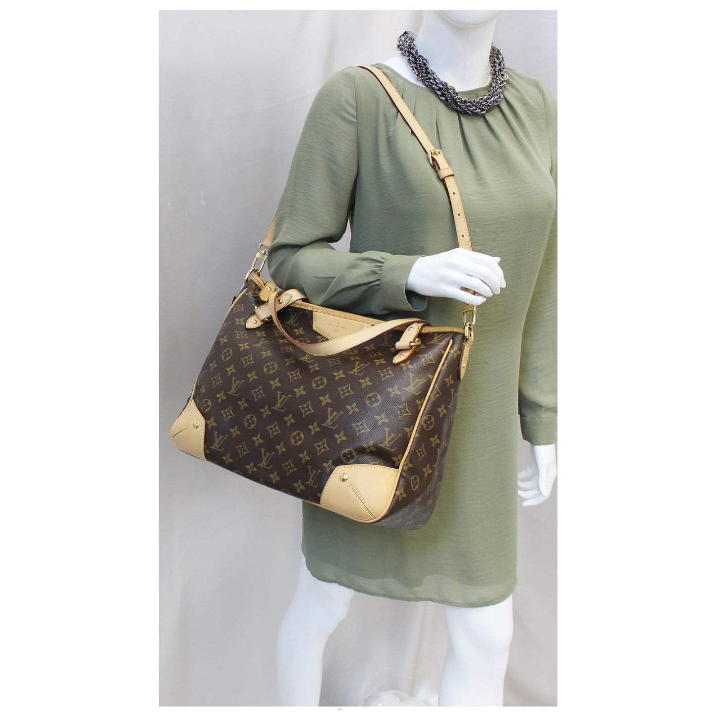 LOUIS VUITTON Estrela MM Monogram Canvas Shoulder Bag