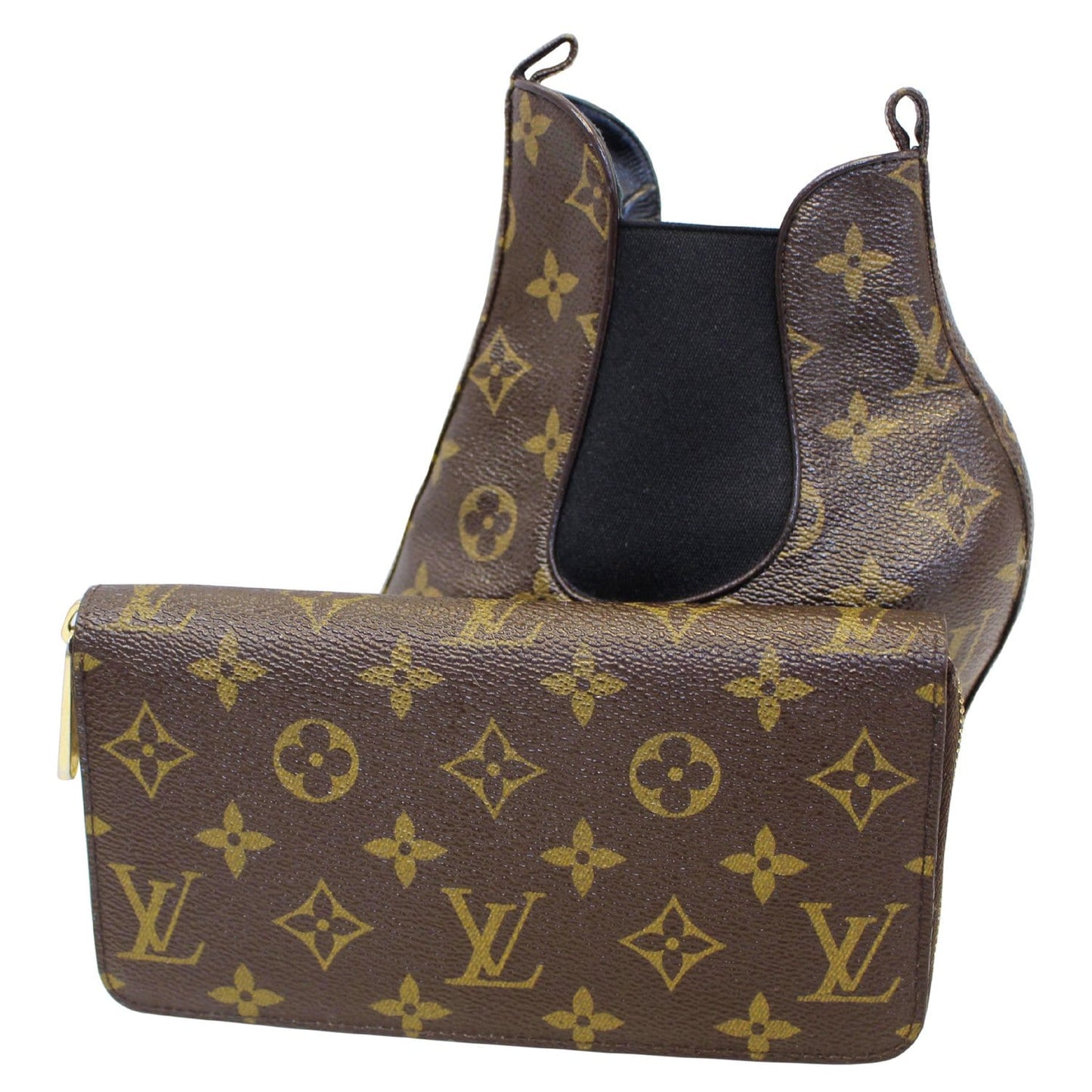 LOUIS VUITTON Monogram Canvas Zippy Long Wallet