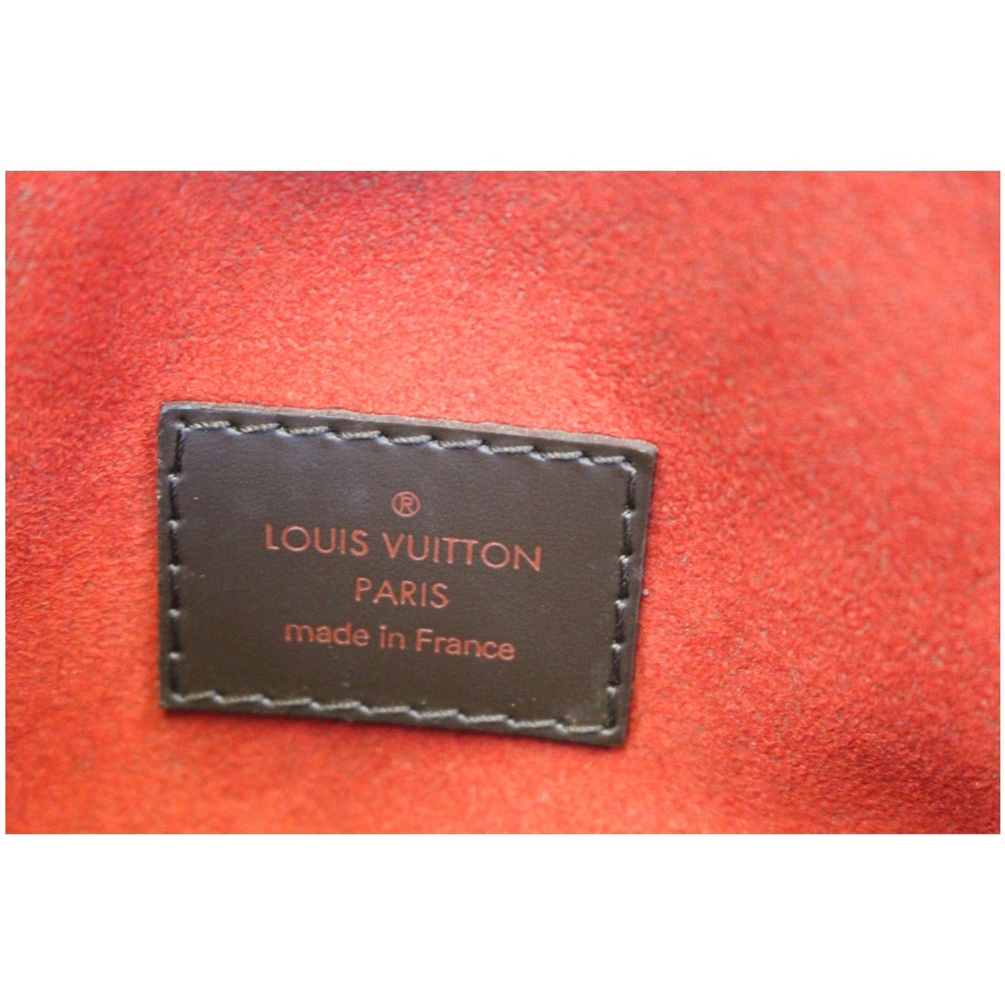 LOUIS VUITTON Trevi GM Damier Ebene 2way Shoulder Handbag Brown