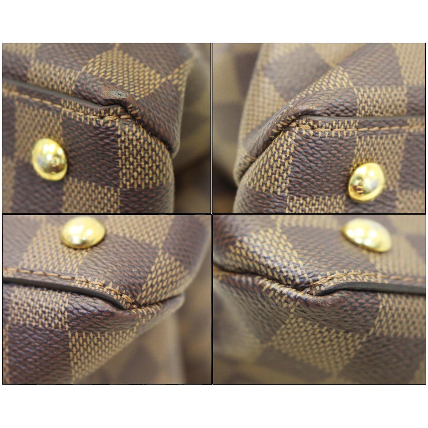 LOUIS VUITTON LV Riverside Damier Ebene Shoulder Bag Noir
