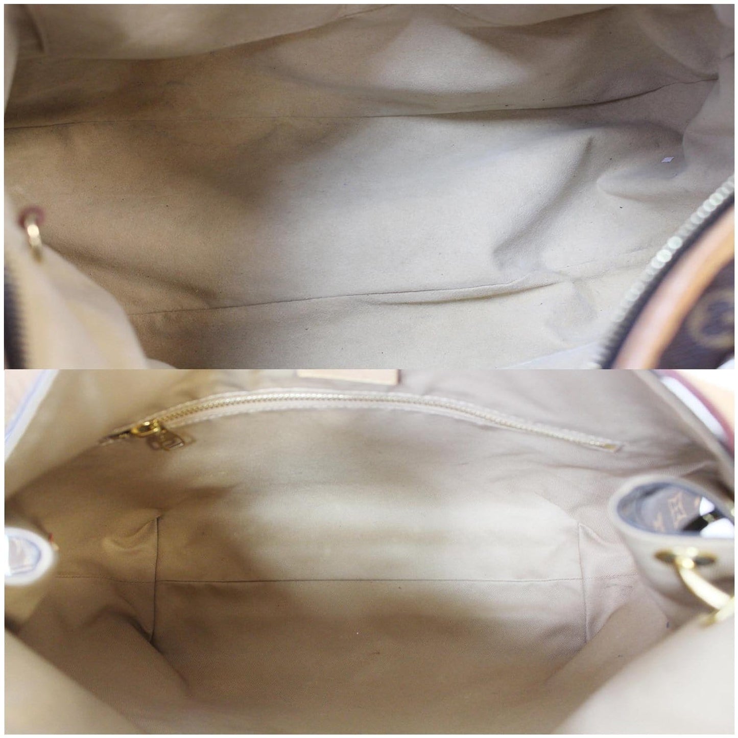 LOUIS VUITTON Graceful MM Monogram Canvas Shoulder Bag Brown