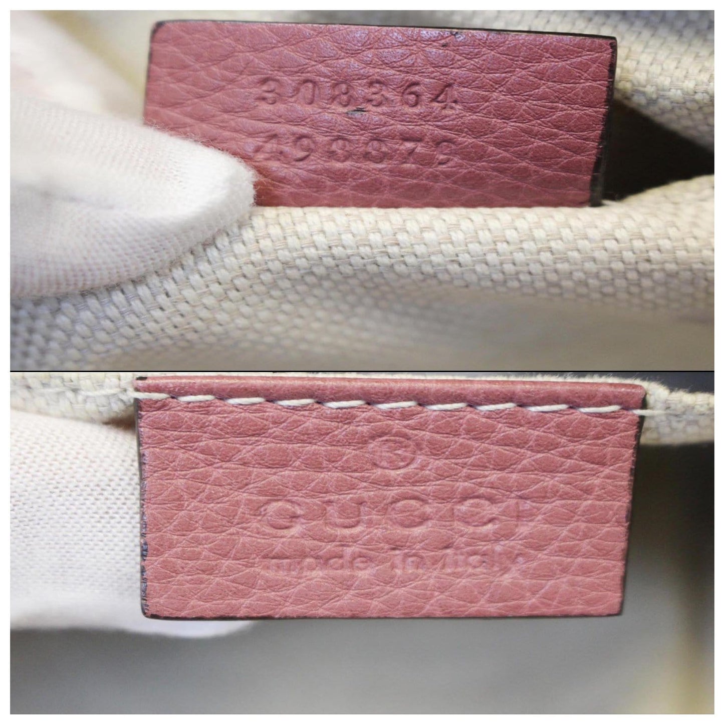 GUCCI Soho Disco Pebbled Leather Small Crossbody Bag 308364