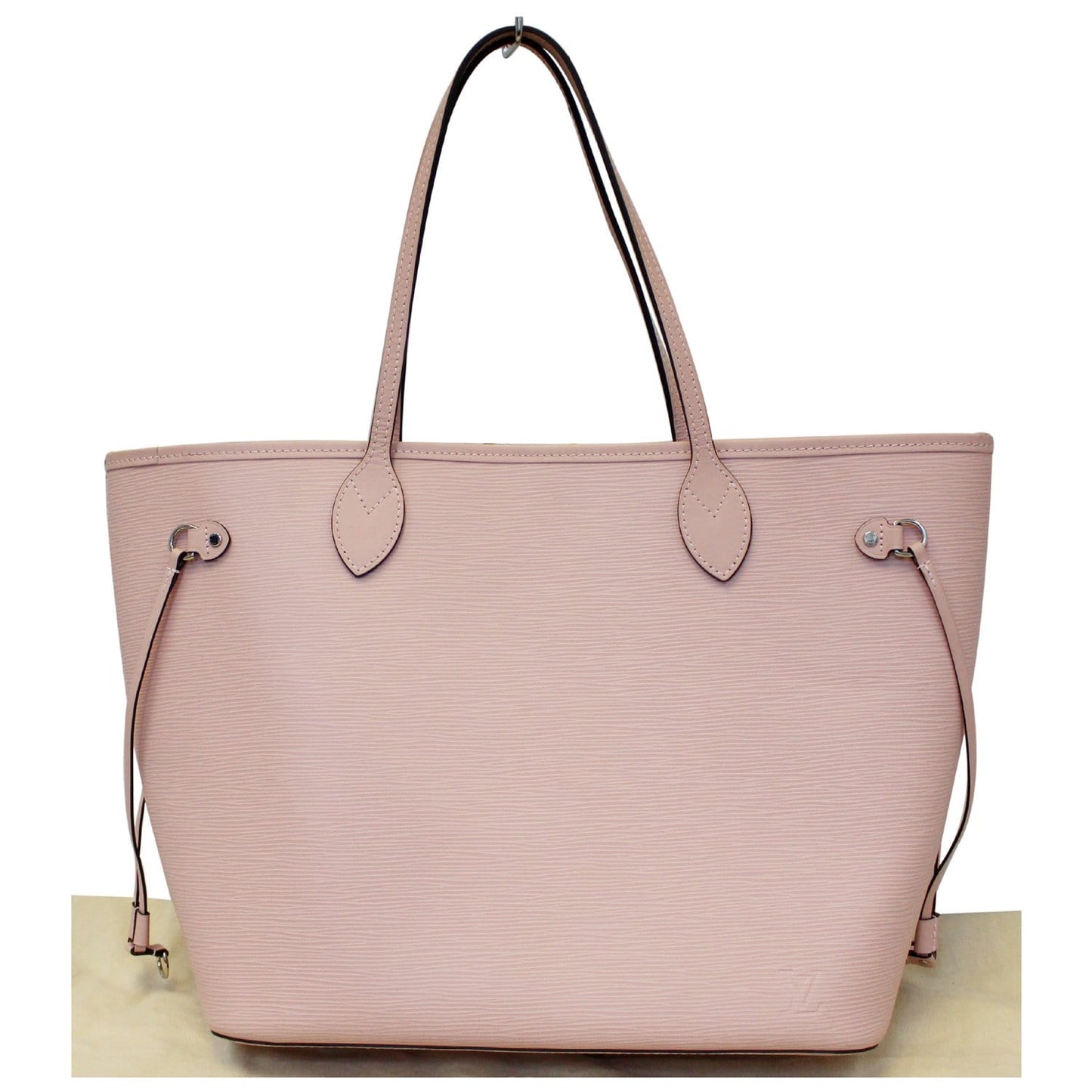 LOUIS VUITTON Neverfull MM Epi Leather Tote Shoulder Bag Pink
