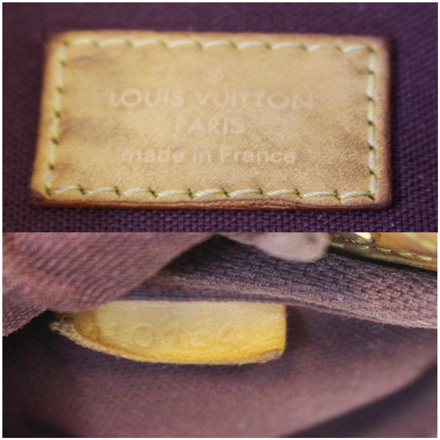 LOUIS VUITTON Favorite PM Monogram Canvas Crossbody Bag Brown