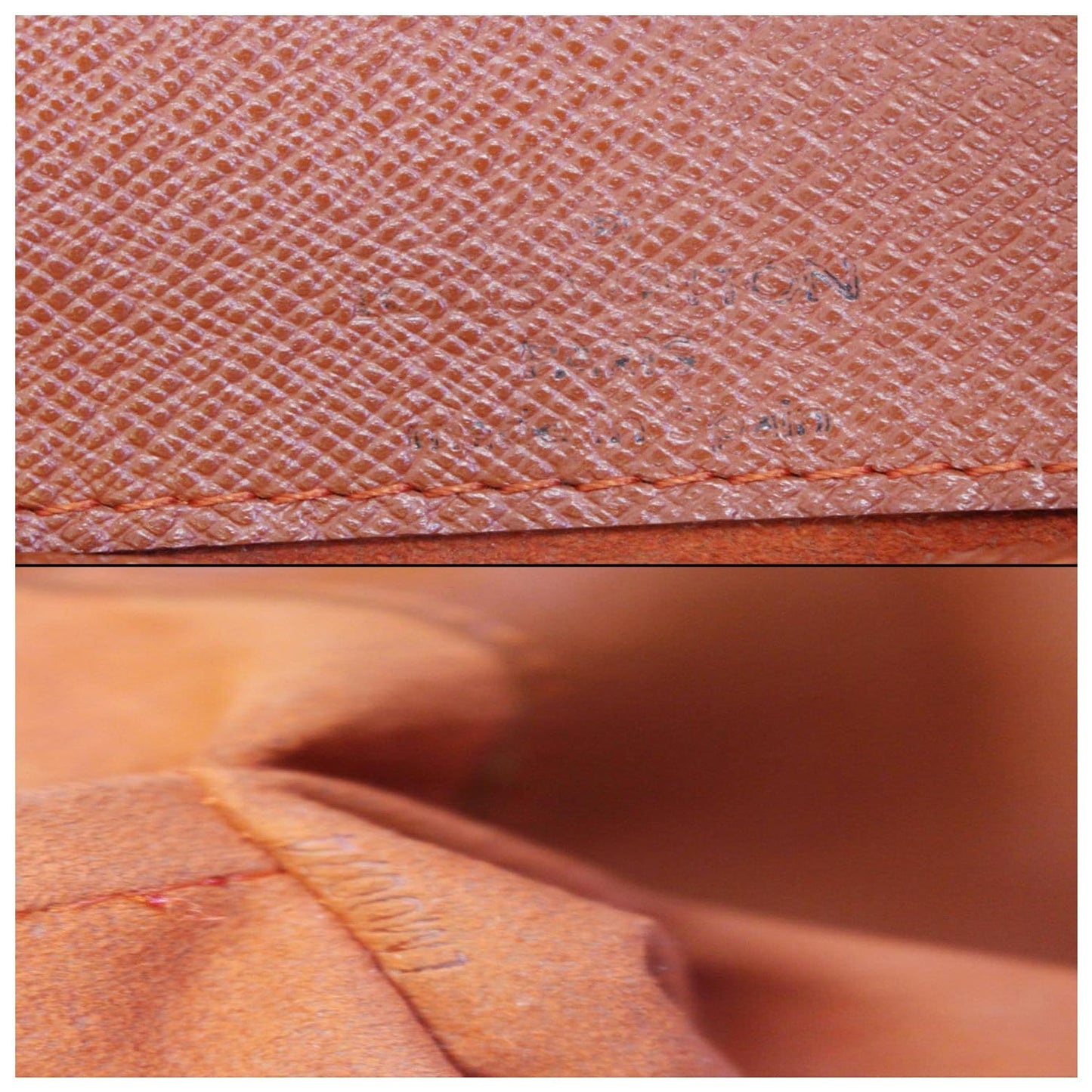 LOUIS VUITTON Musette Salsa Damier Ebene Crossbody Bag Brown