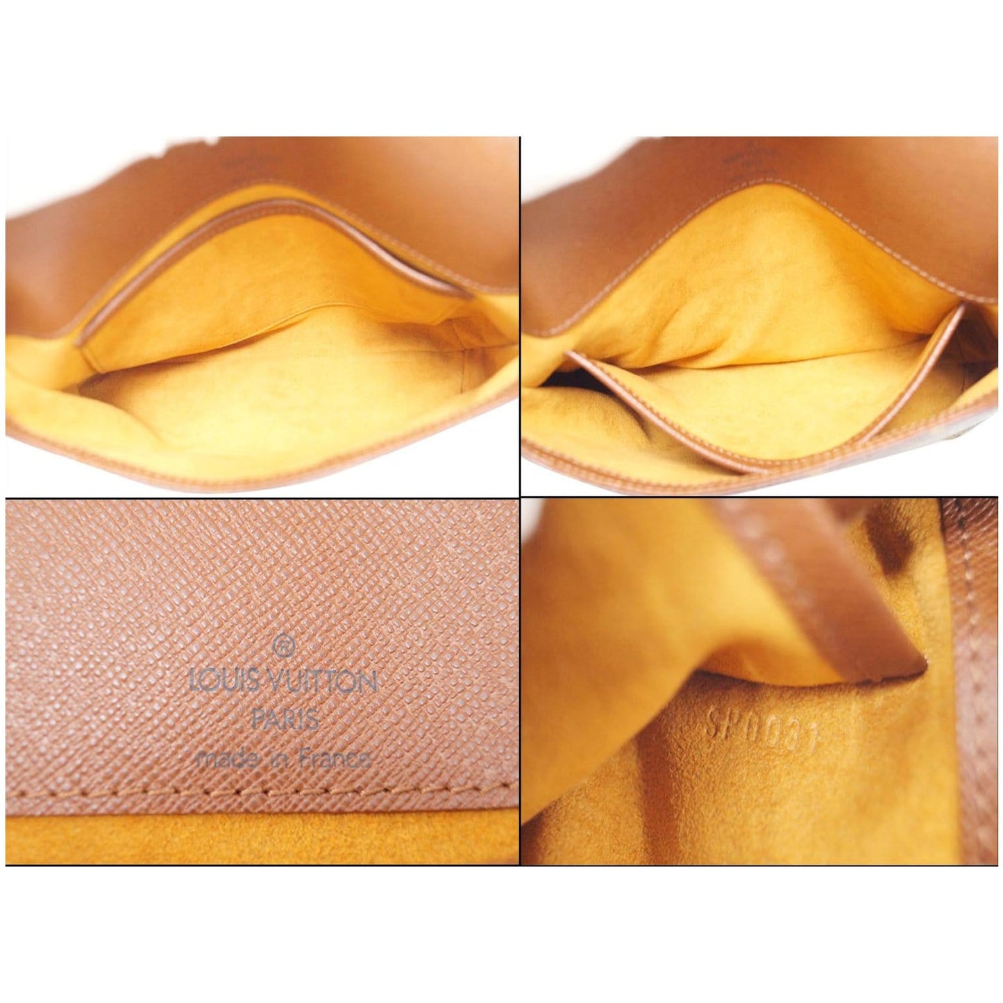 LOUIS VUITTON Musette Tango Monogram Canvas Short Strap Shoulder Bag Brown