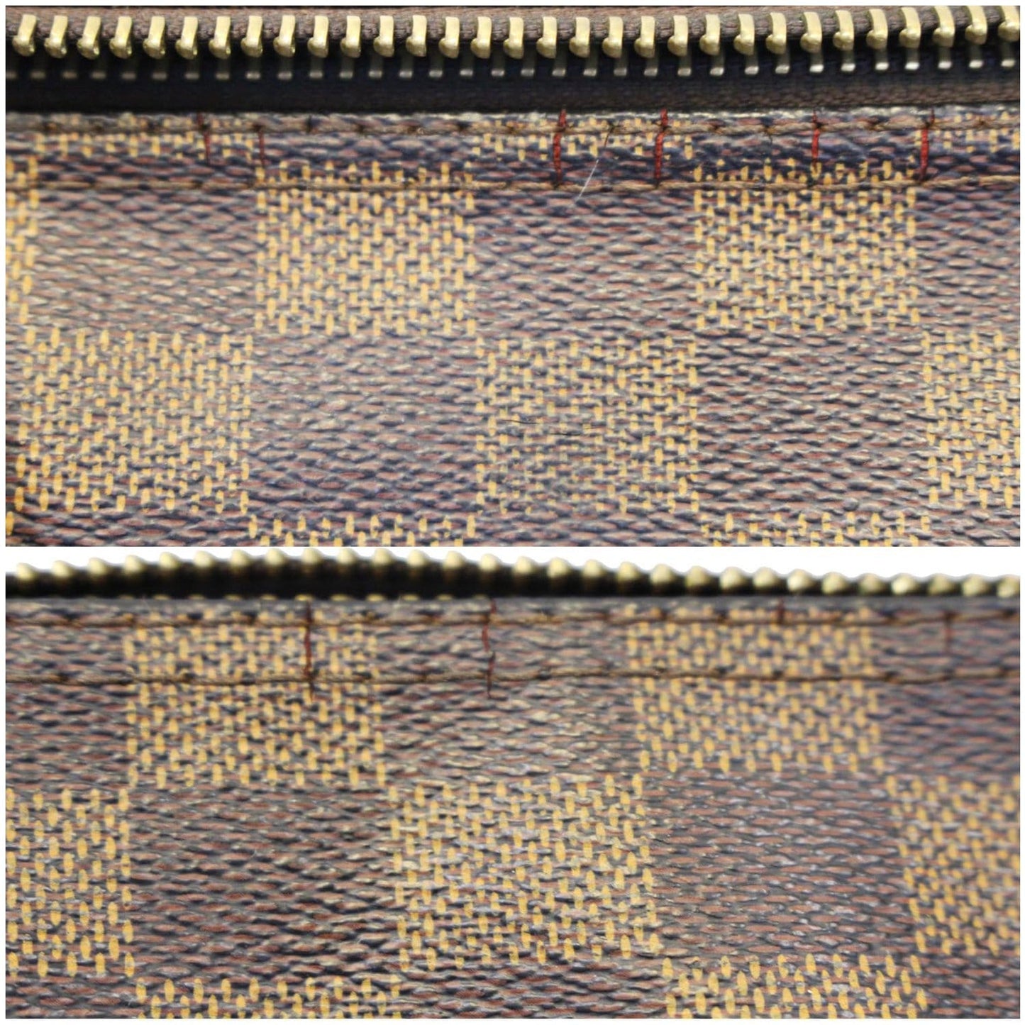 LOUIS VUITTON Speedy 30 Damier Ebene Satchel Bag Brown