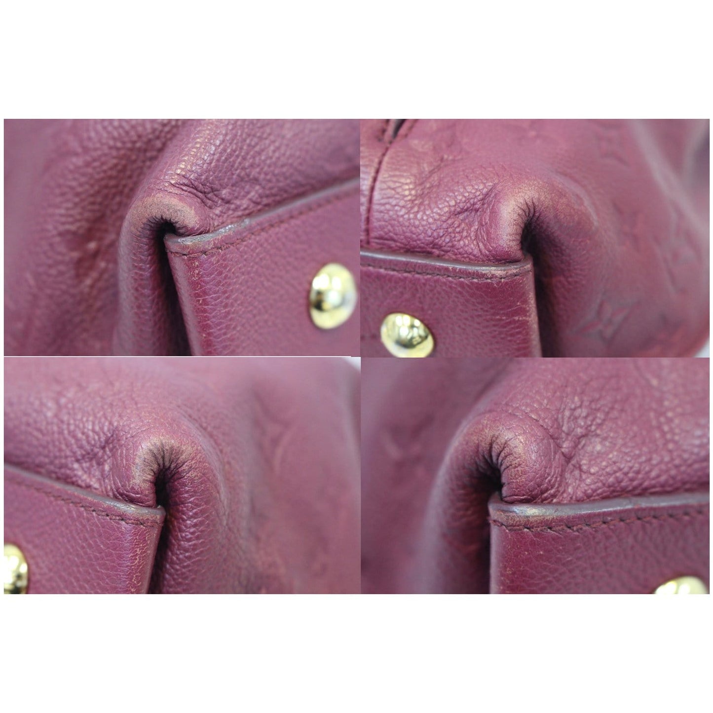 LOUIS VUITTON Metis Monogram Empreinte Hobo Bag Purple