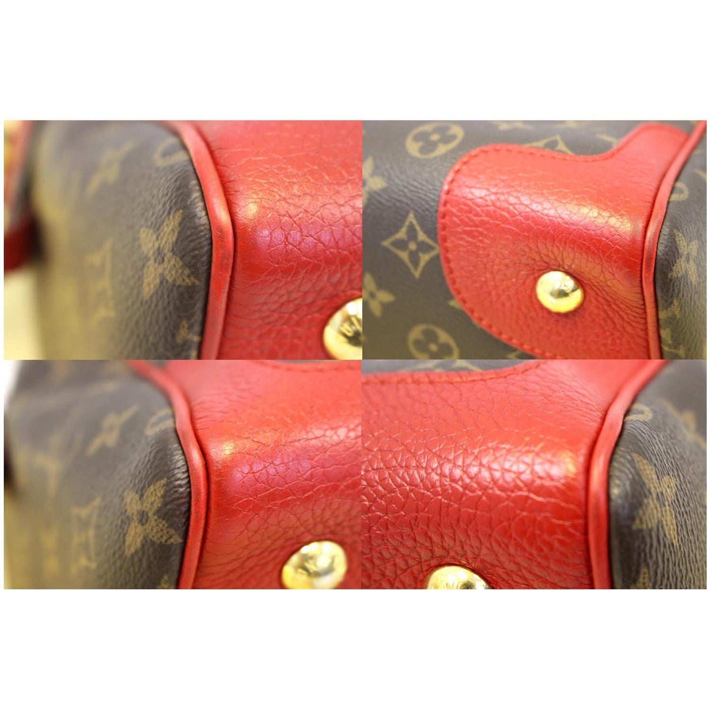 LOUIS VUITTON Retiro NM Monogram Canvas Shoulder Bag Coquelicot