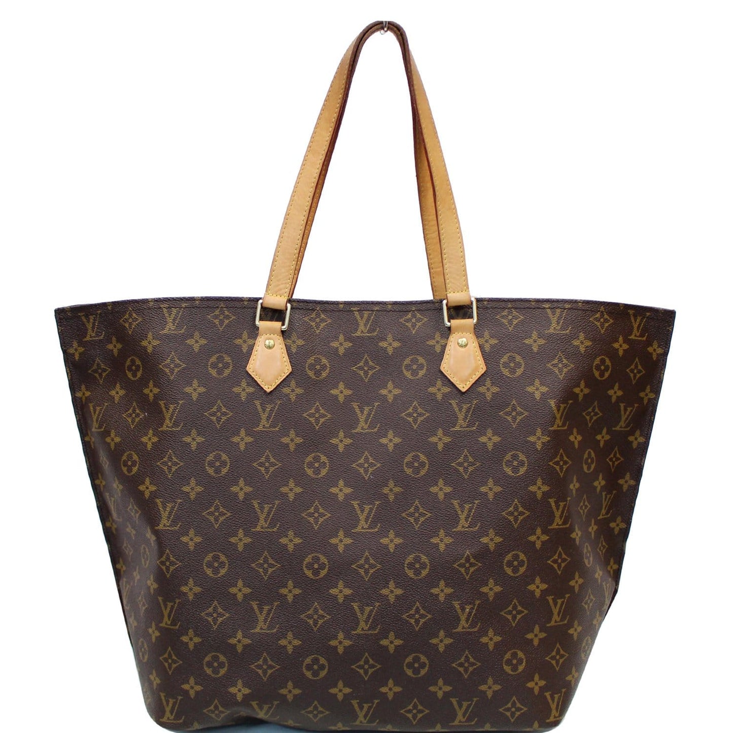 LOUIS VUITTON All-In MM Monogram Canvas Shoulder Bag Brown