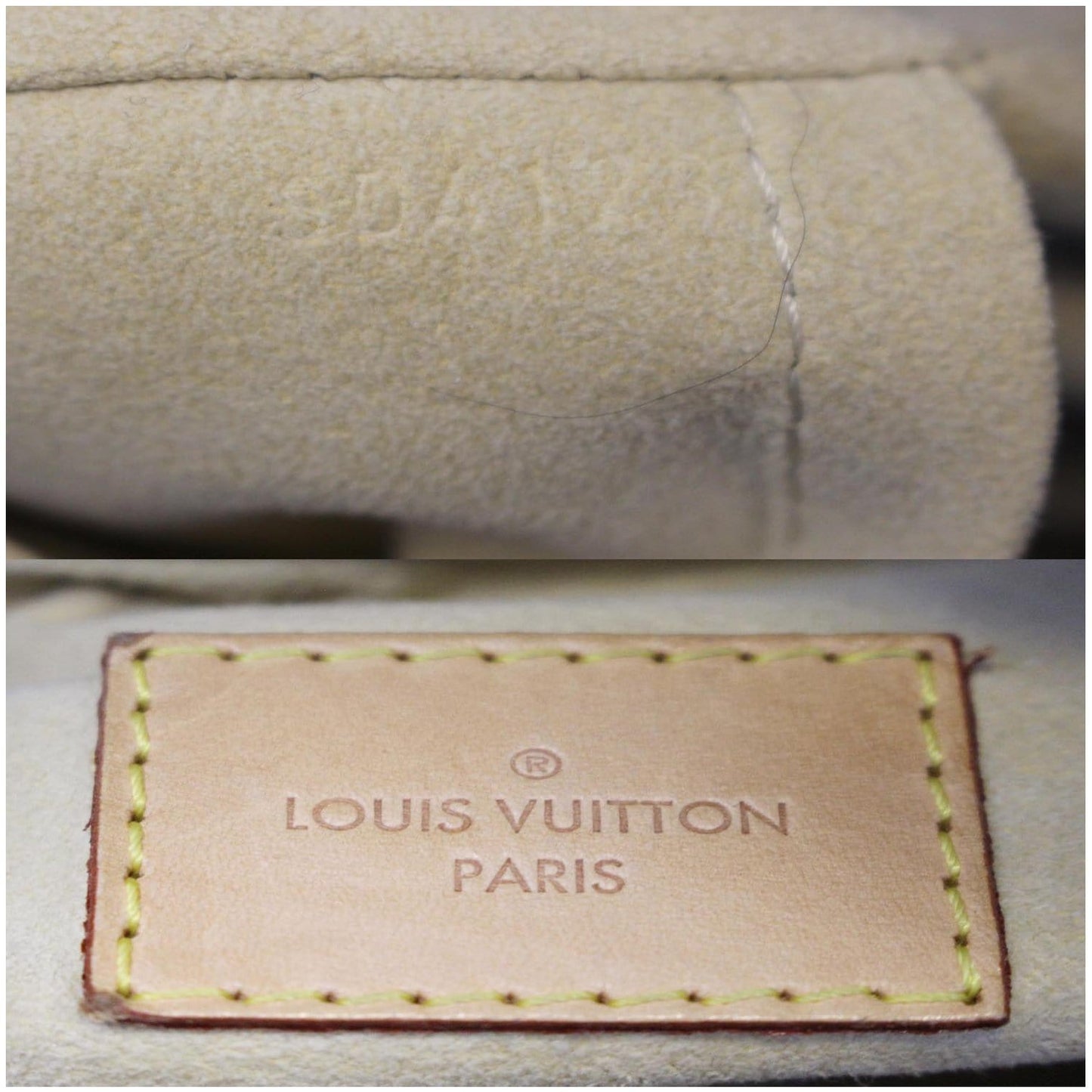 LOUIS VUITTON Artsy MM Monogram Canvas Shoulder Bag Brown