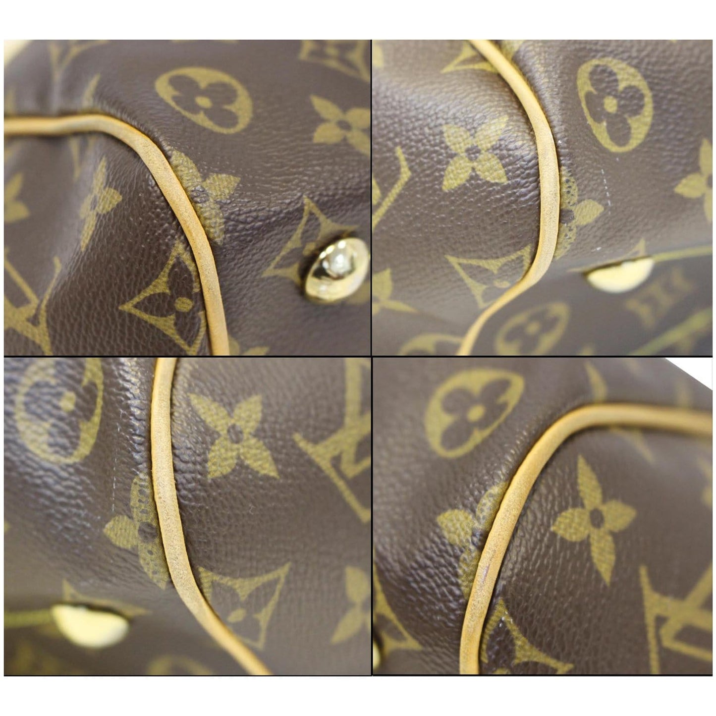 LOUIS VUITTON Tivoli PM Monogram Canvas Shoulder Handbag