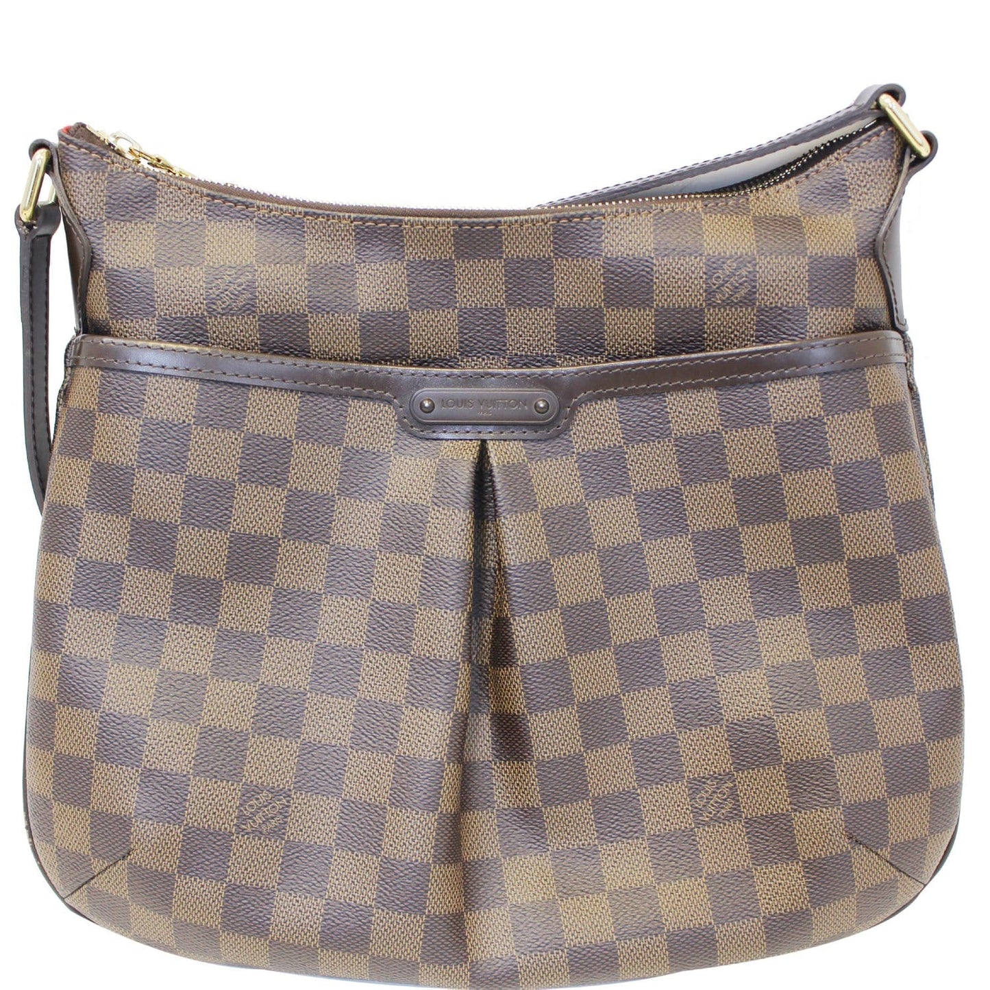 LOUIS VUITTON Bloomsbury PM Damier Ebene Crossbody Bag Brown