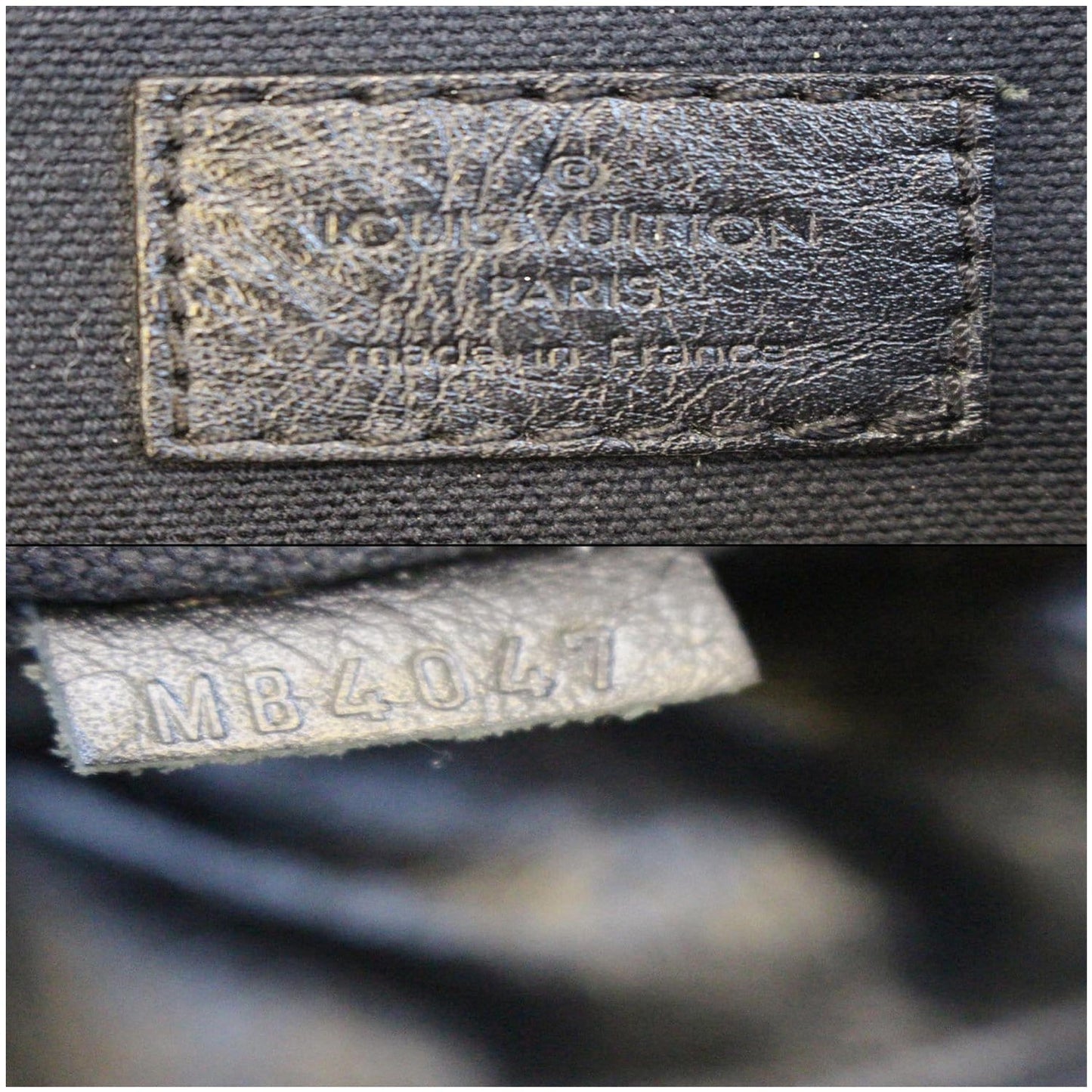 LOUIS VUITTON Motard Pochette Monogram Leather Shoulder Bag Black - Last Call