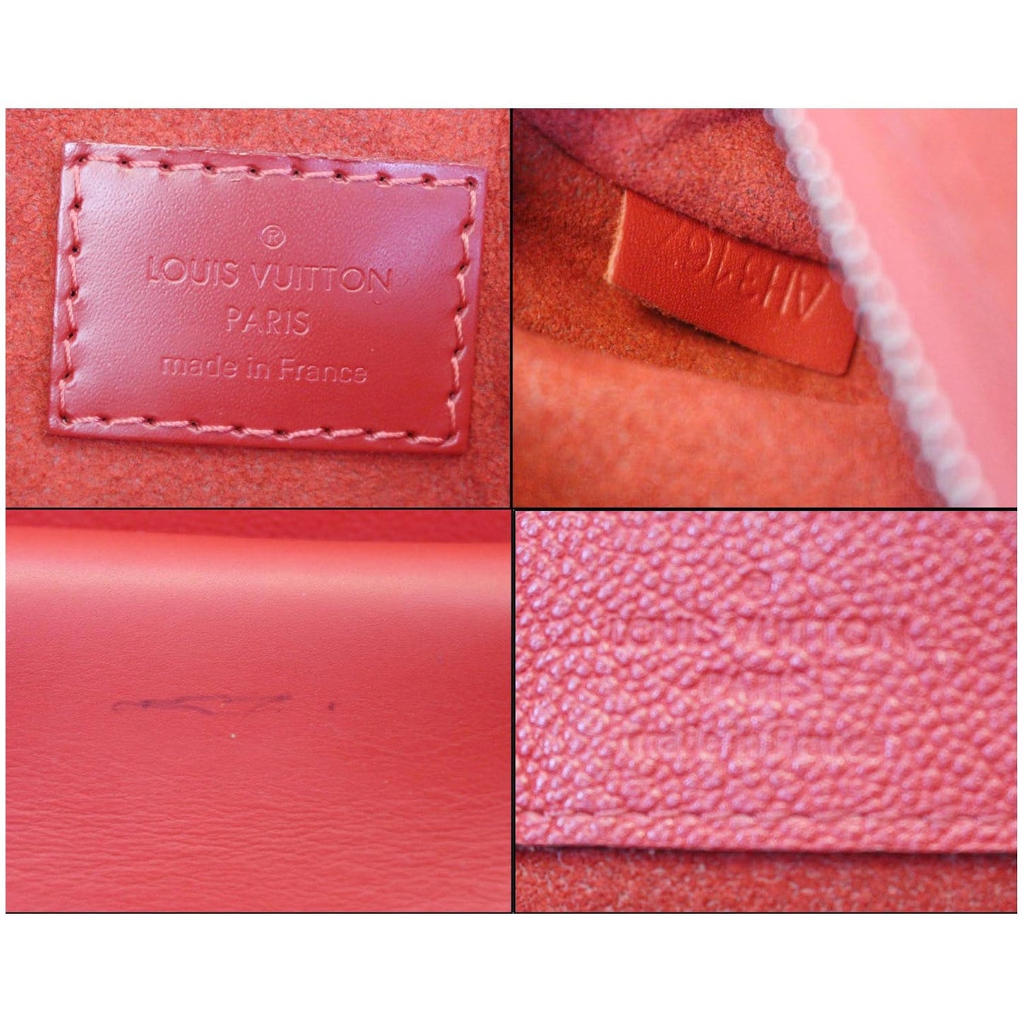 LOUIS VUITTON Very One Handle Monogram Leather Shoulder Bag Rubis - 20% OFF
